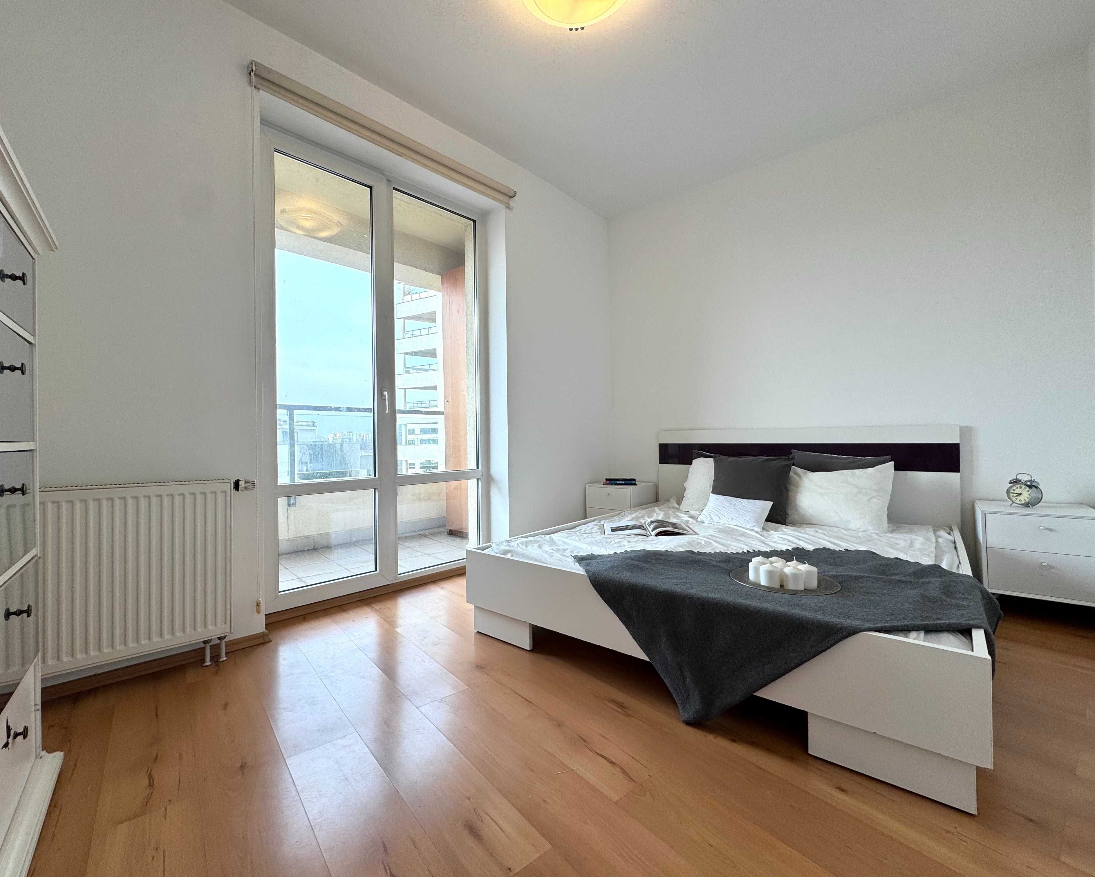 Spacious 3-Bedroom Apartment with Balcony in Mokotow
