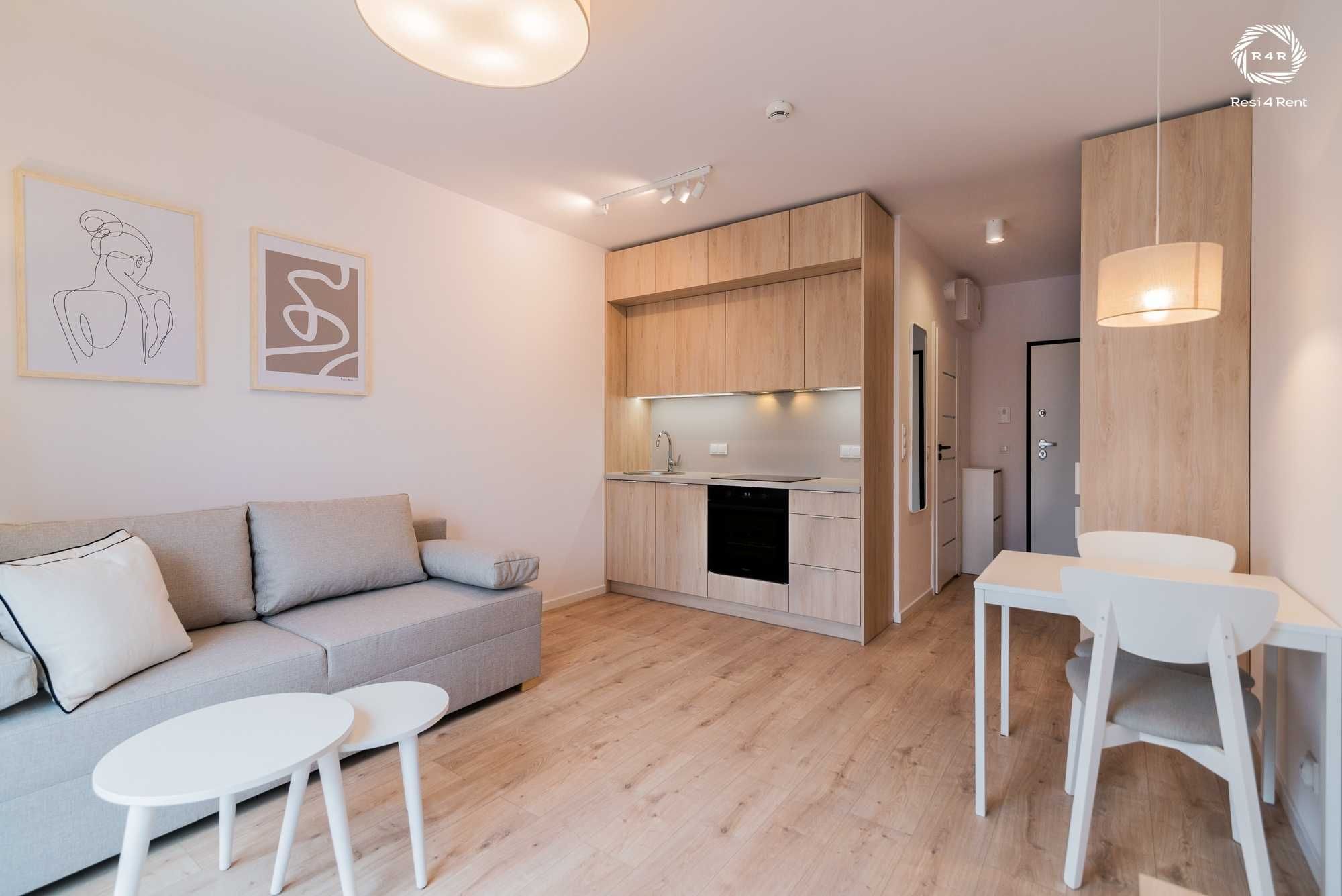 Modern 1-Room Studio Apartment in New 2024 Building - Pet Friendly