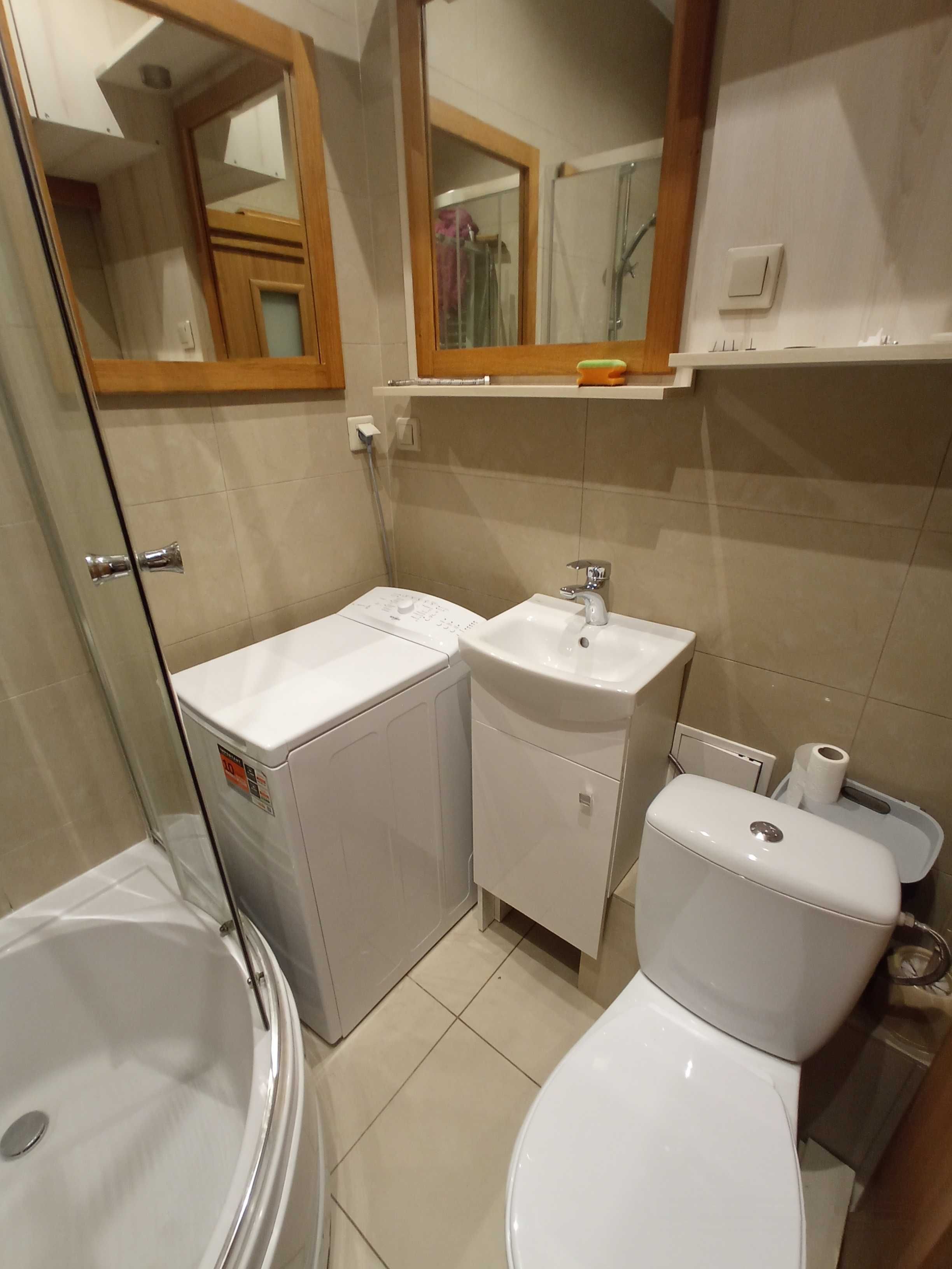 Bright Studio Near Raclawica Metro with Garden View