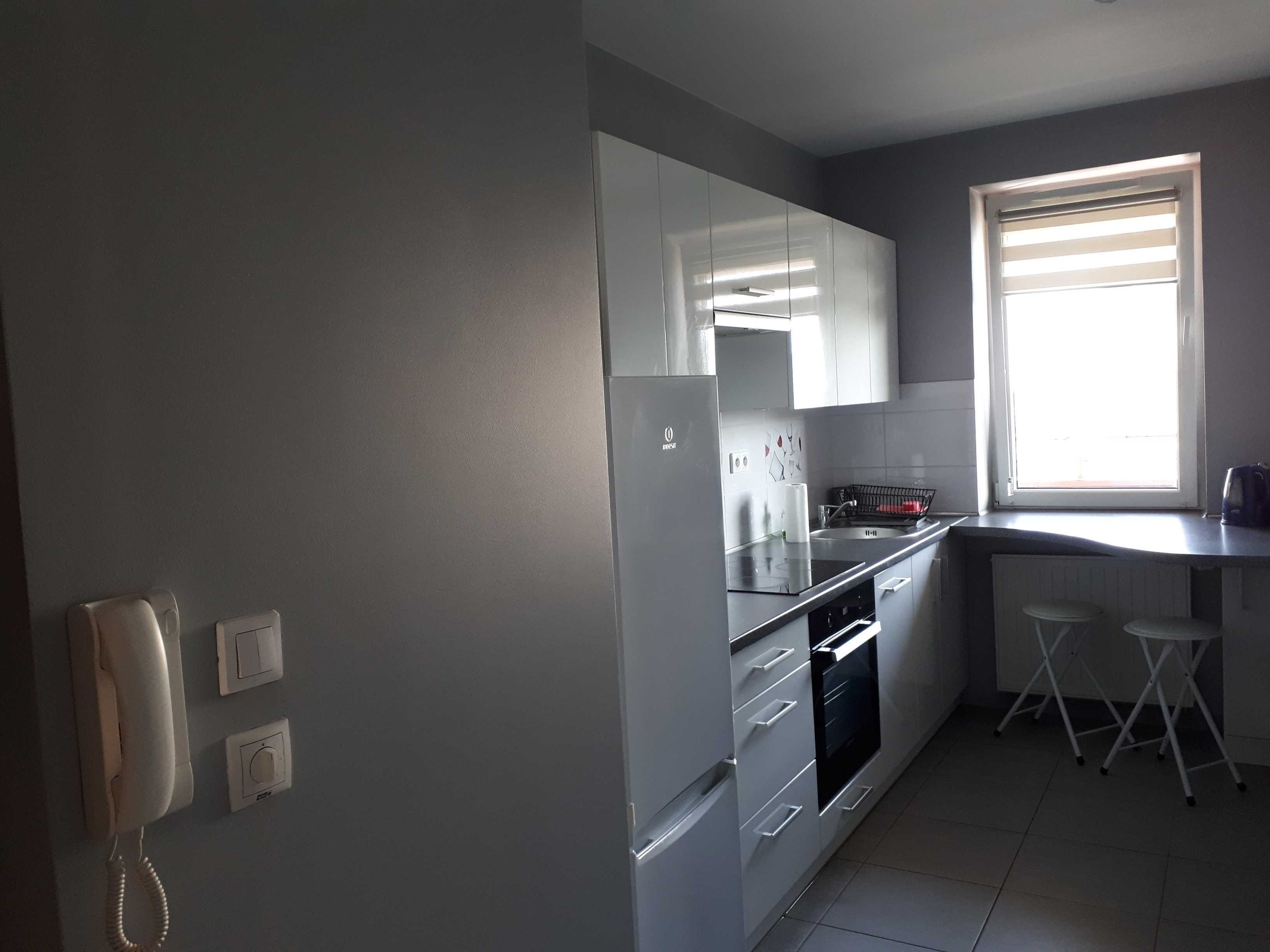 Elegant 36m² Studio Apartment with Large Balcony near AWF and Polytechnic