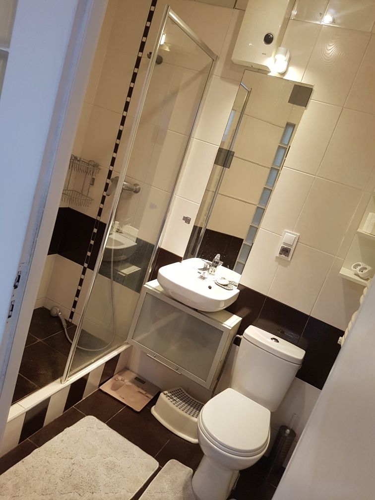 Furnished 2-Room Apartment with Garden Near Tram