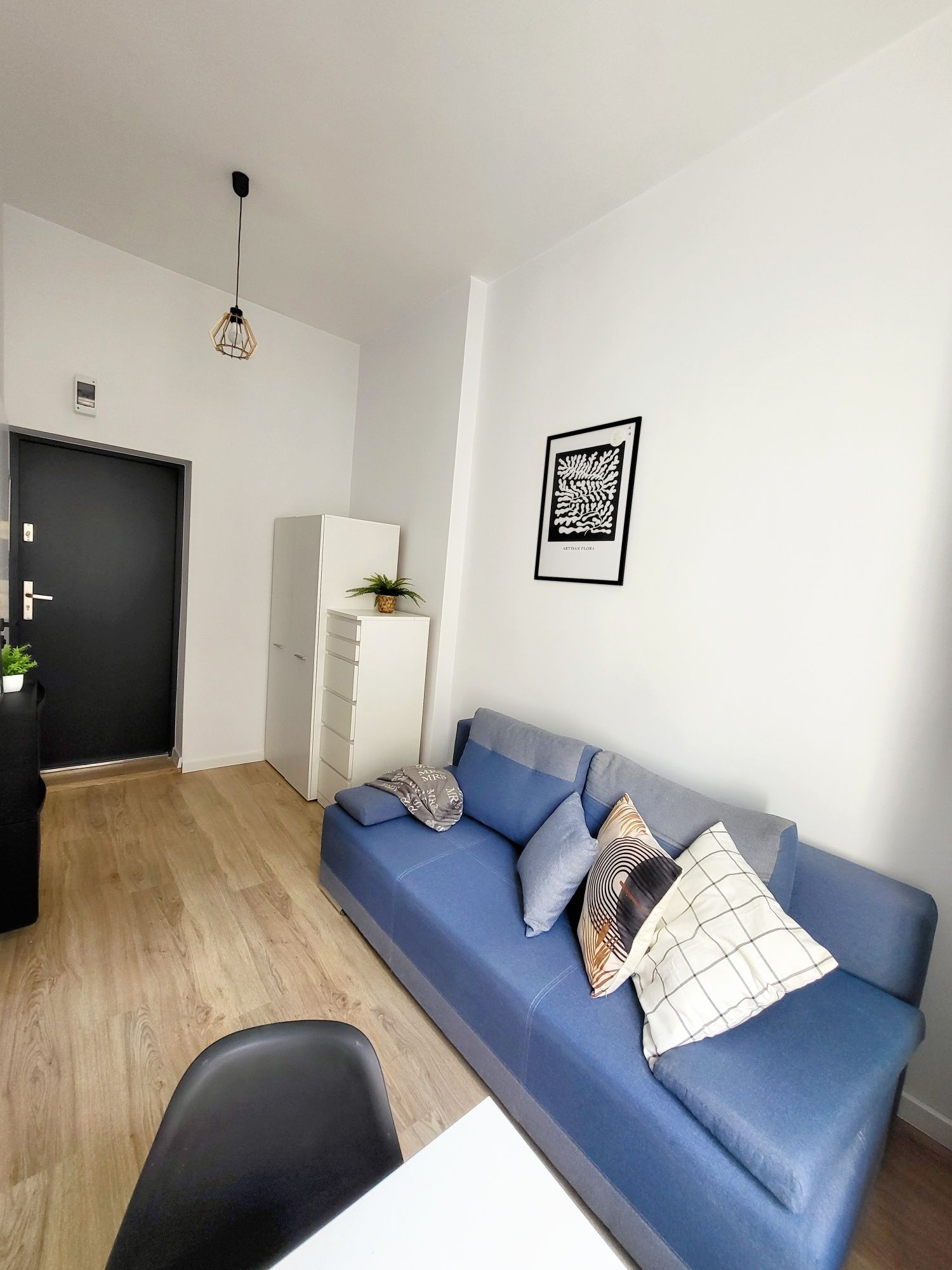 Modern Studio Apartment with Kitchen in Historic Building