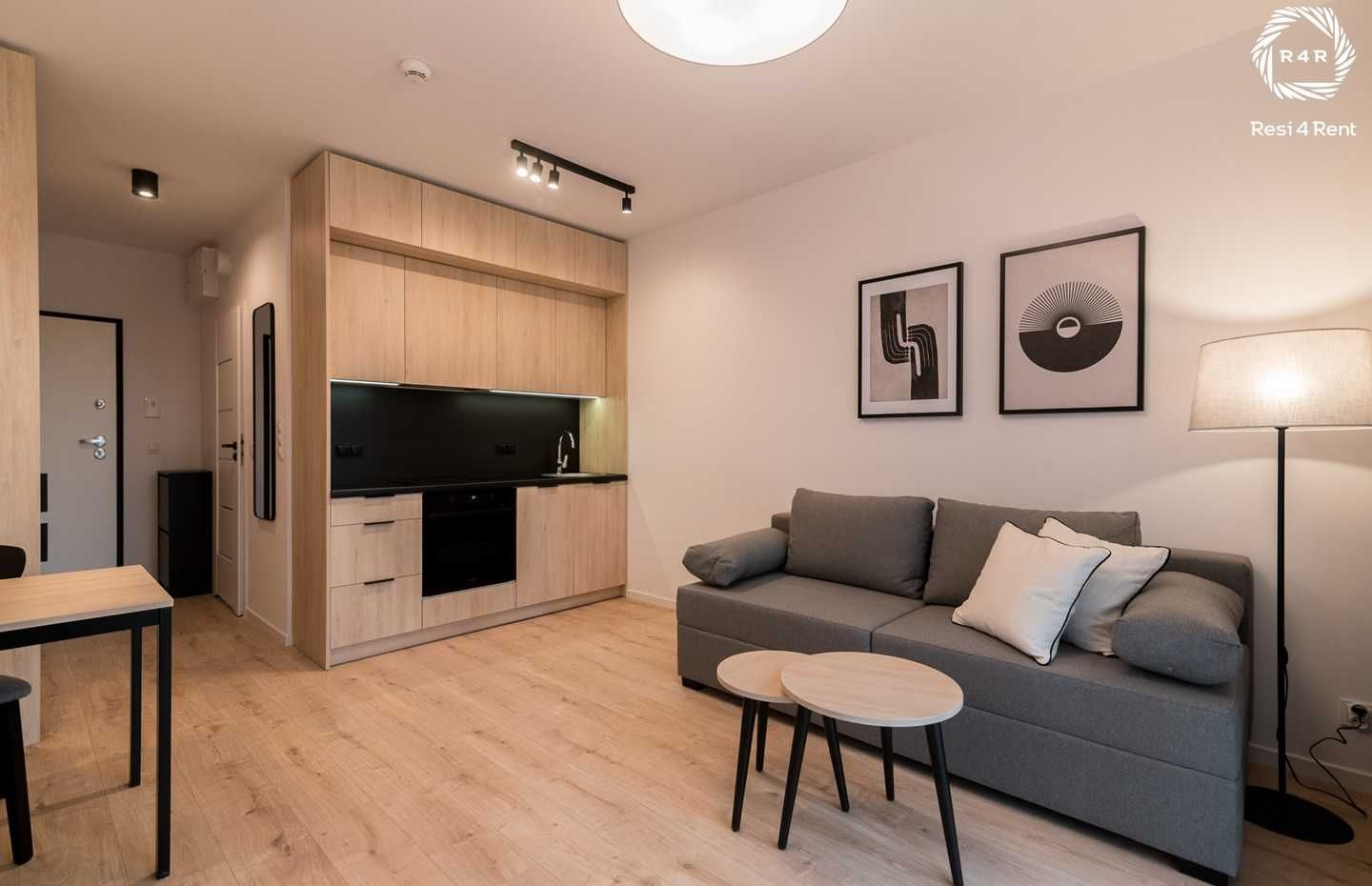 1-Room Studio Apartment in New 2024 Building, Pet-Friendly, First Month Free