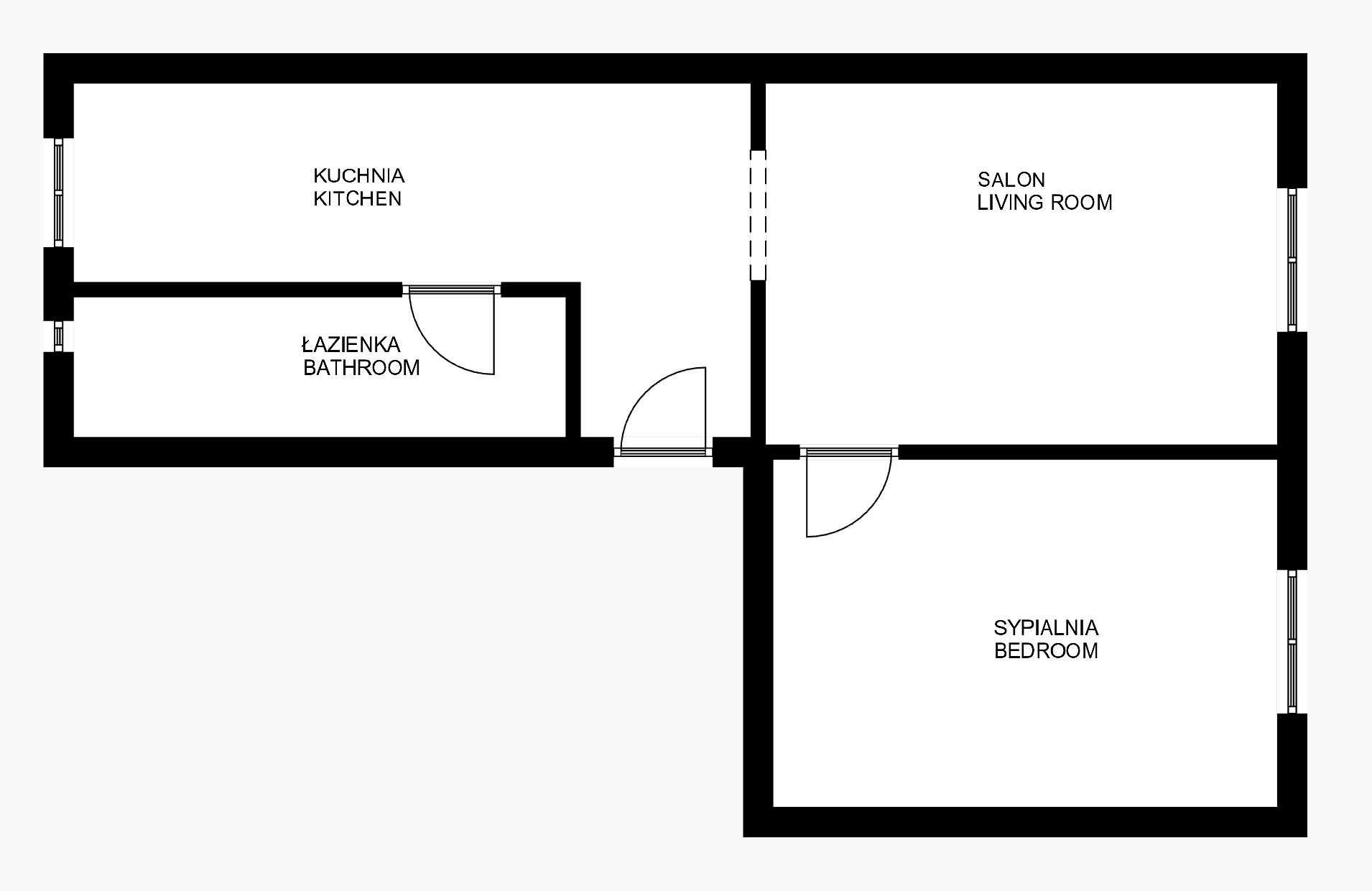 Spacious 2-Room Apartment in Płaszów District, High-Standard Finish