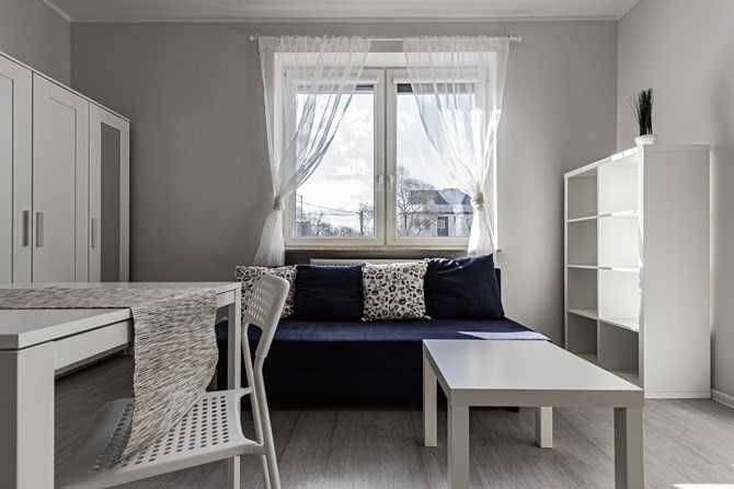 Compact Studio Apartment with Parking in Kraków