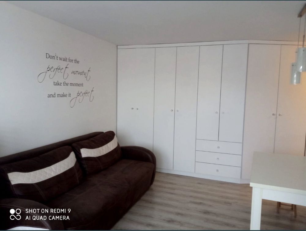 Қала орталығындағы екі бөлмелі студия, 29м2