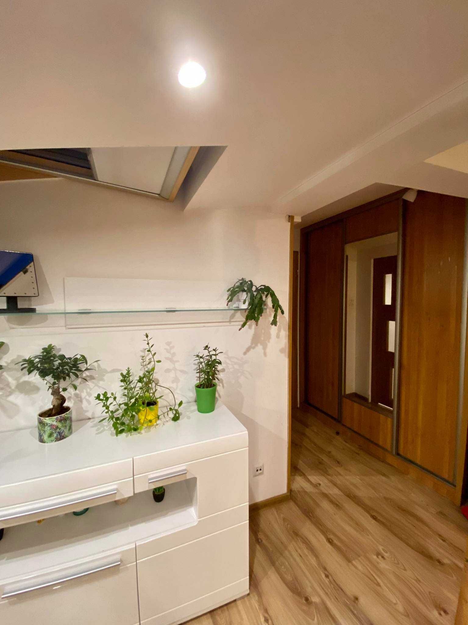 Modern 45m² Attic Apartment with Full Amenities