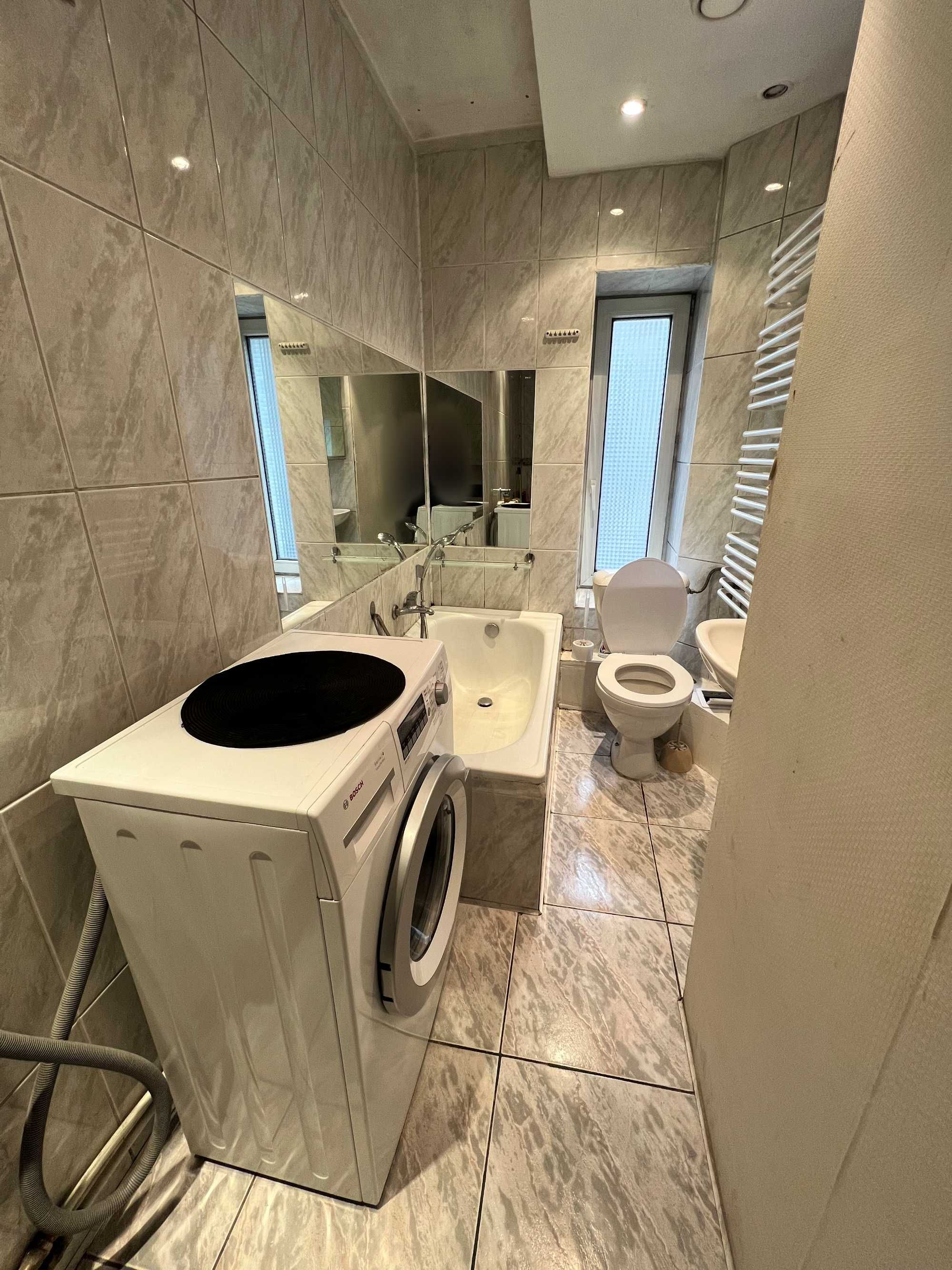 Two-Room Apartment in Szczecin City Center, 68m², 7 Beds for Workers