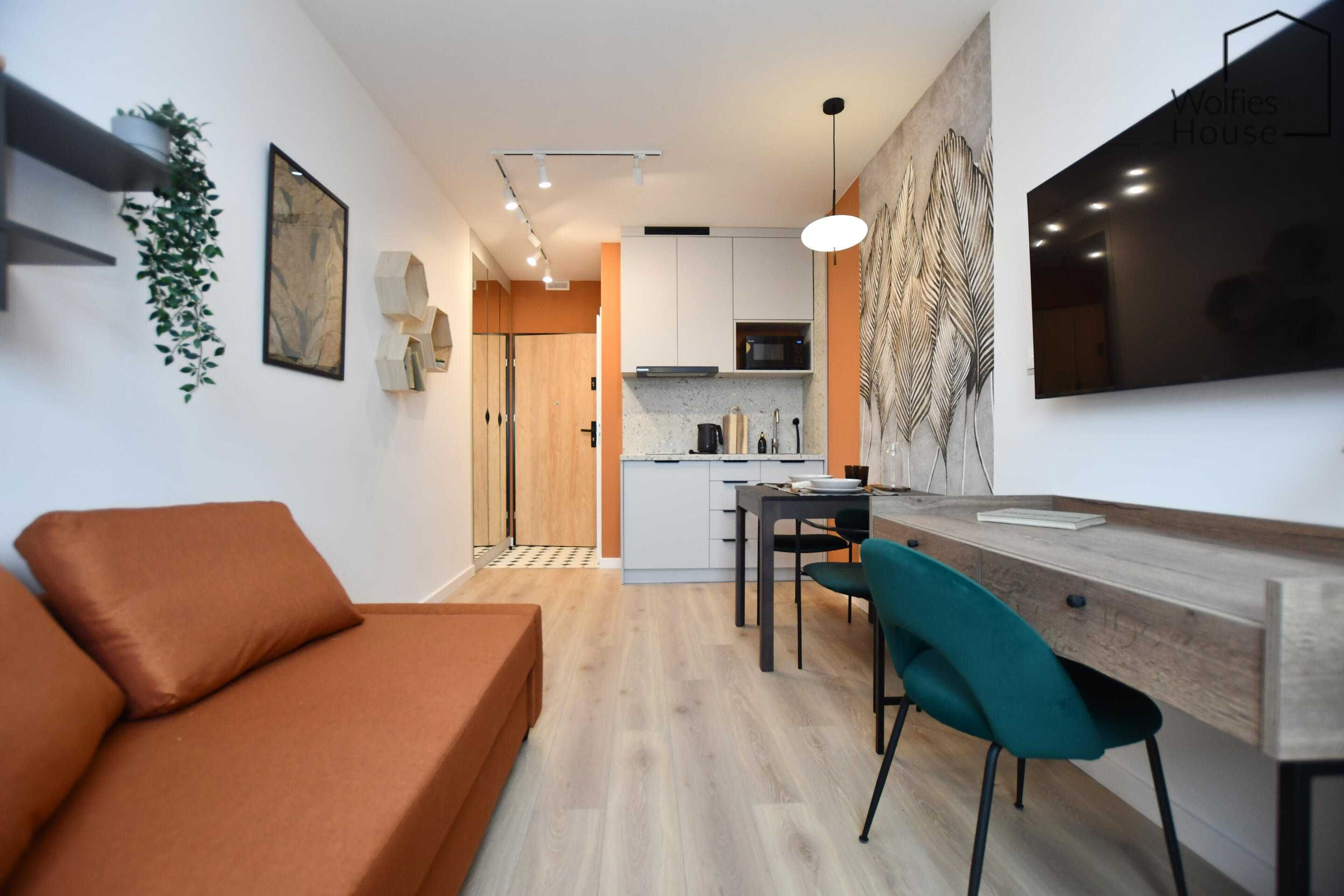 Cozy 25m² Apartment in Podgórze District, Krakow