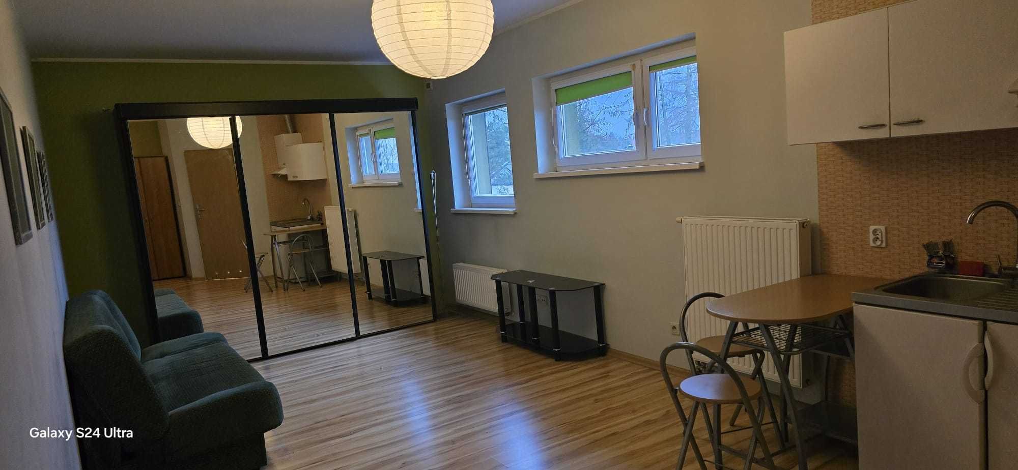 Studio Apartment 28 m2 in Suchy Las, Ground Floor, Fully Equipped