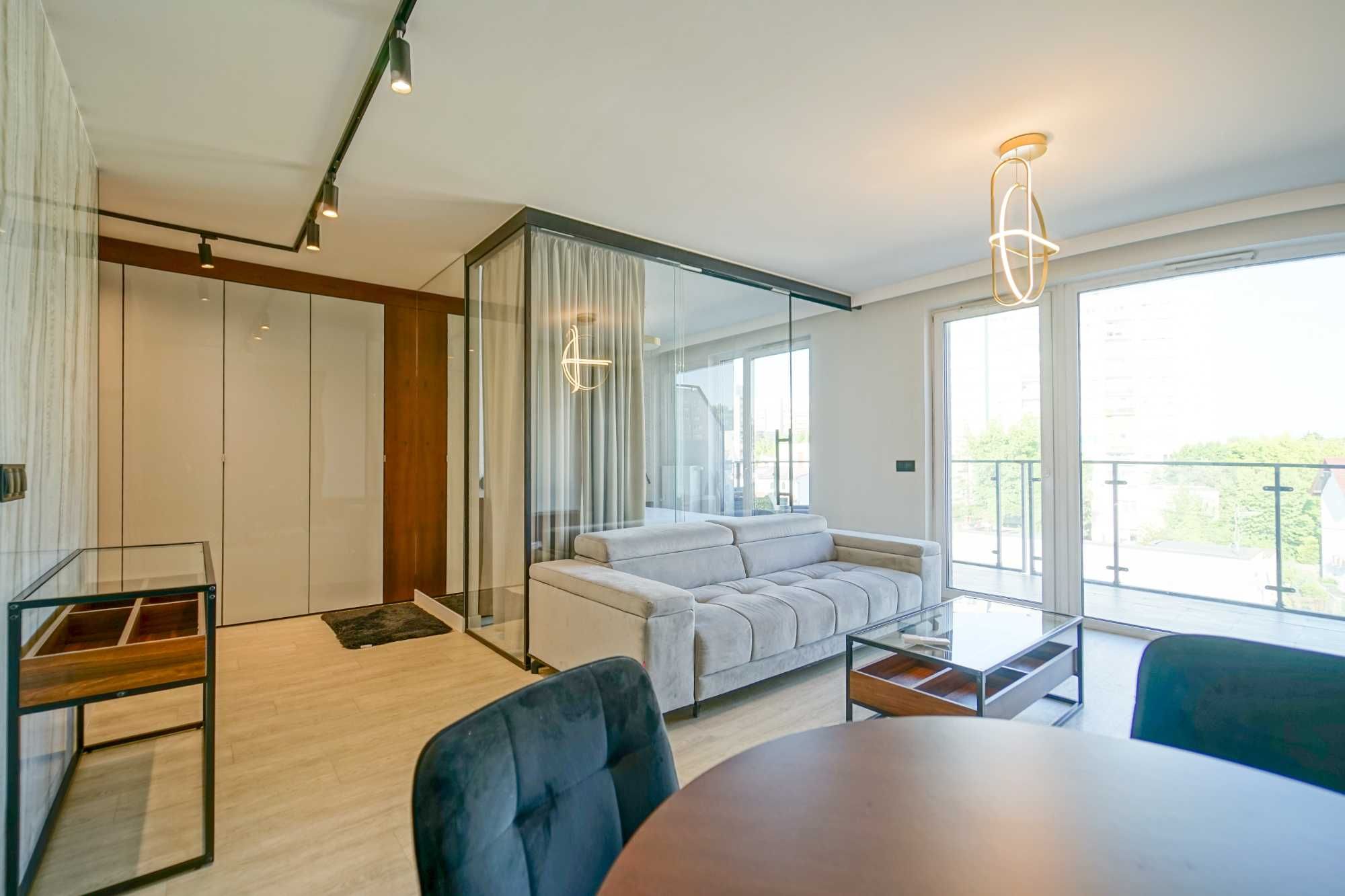 Modern 2-Room Apartment with Balcony and Garage Parking