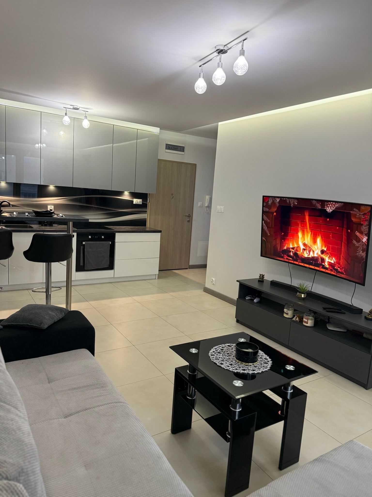 Compact 2-Room Apartment in Białystok with Modern Design