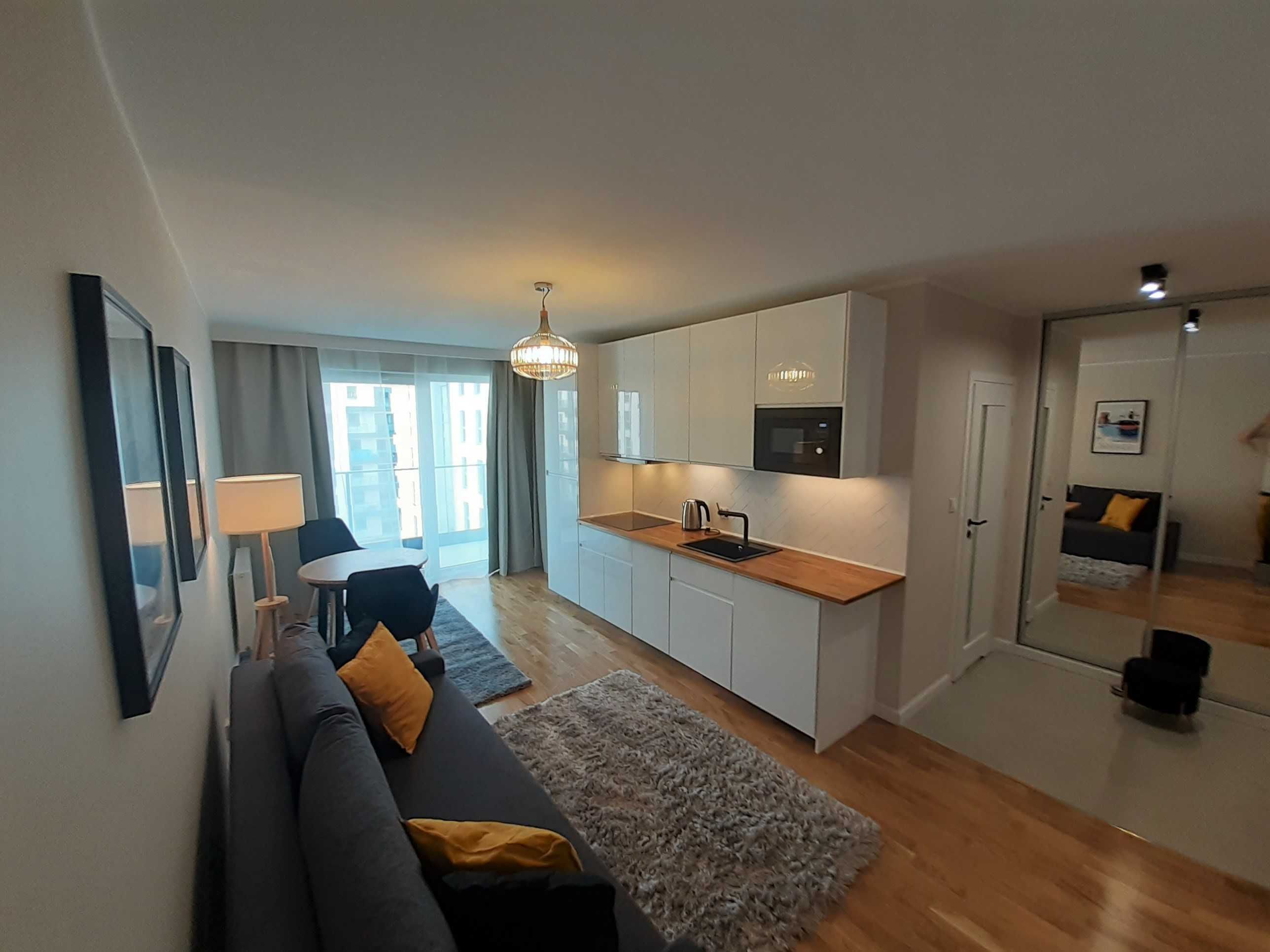 Fully Furnished 2-Room Apartment in Gdańsk City Center