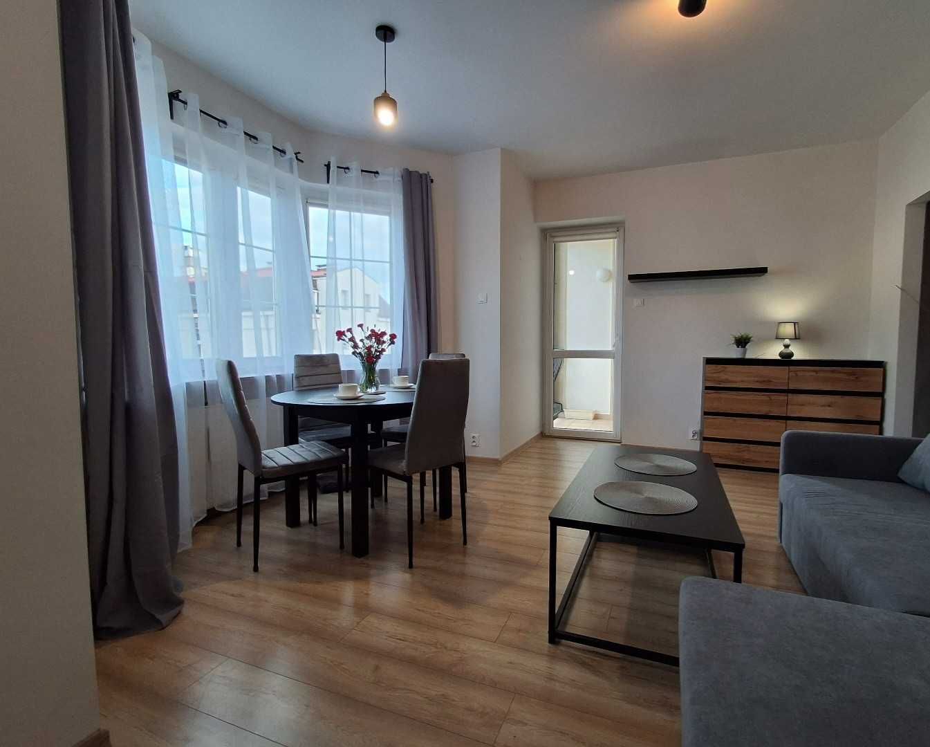 Two-room apartment with balcony in Warsaw Mokotów Służew district