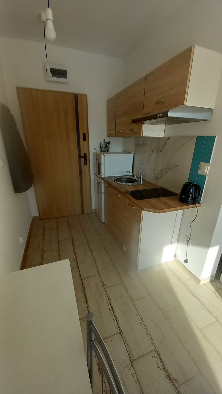 Bright Studio Apartment with Balcony in Krakow