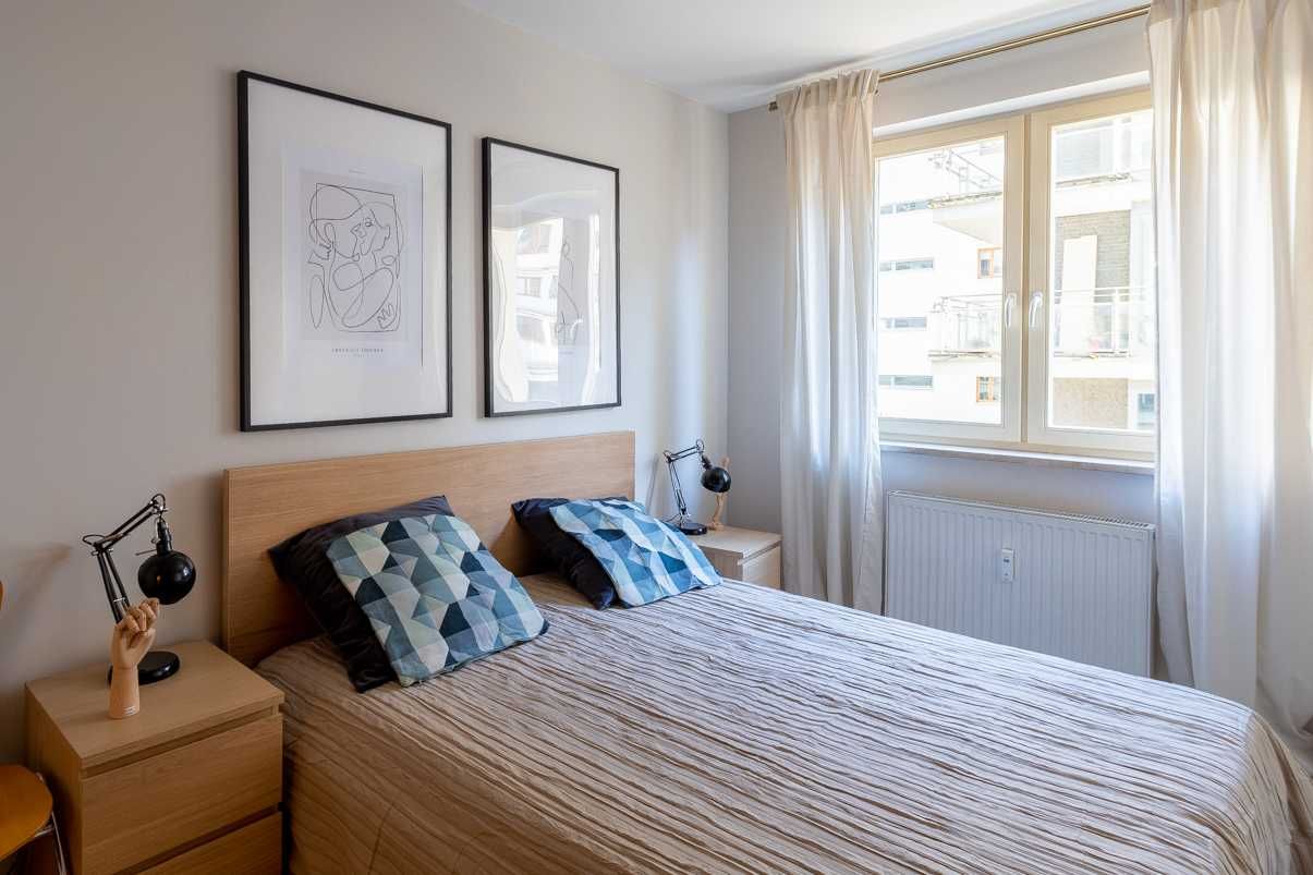 3-Room Elegant Apartment with Two Loggias, Near Metro Wilanowska