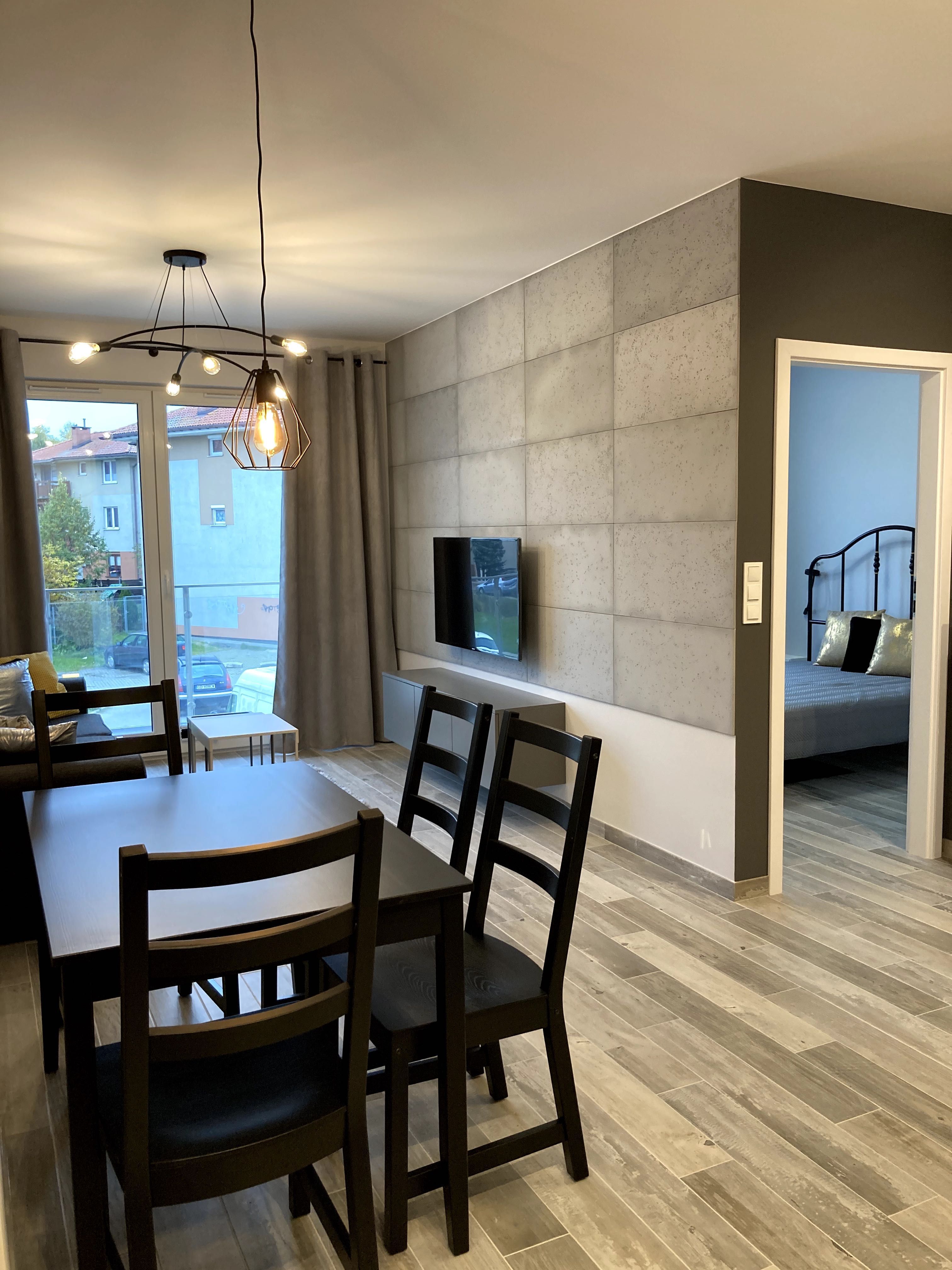 Modern 2-Bedroom Apartment with Parking in Kowale