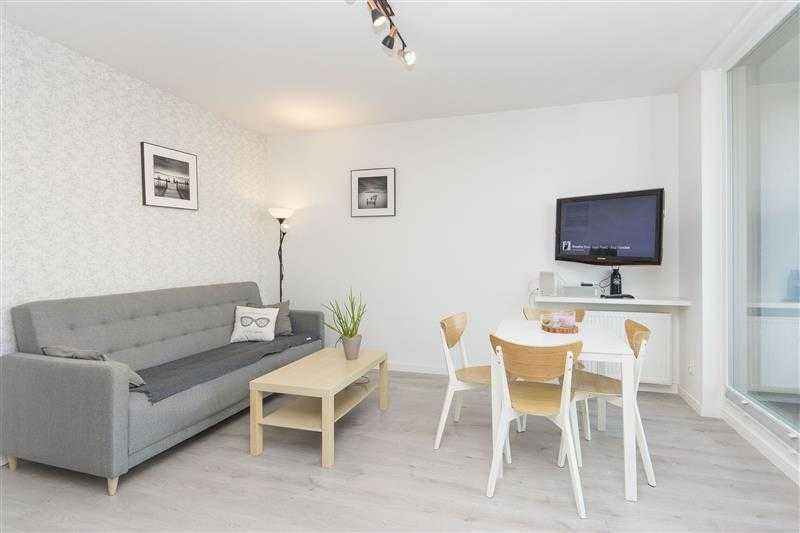 Comfortable 2-Room Apartment in Gdańsk with Balcony and Parking