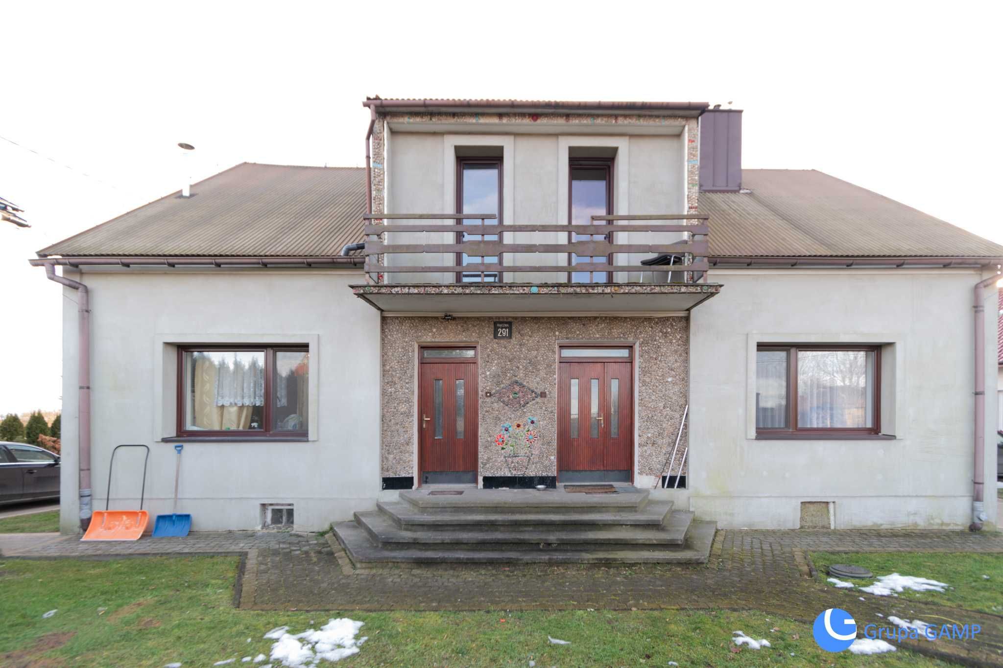 Half House for Rent in Rączna - 80m2 with Garden and Balcony