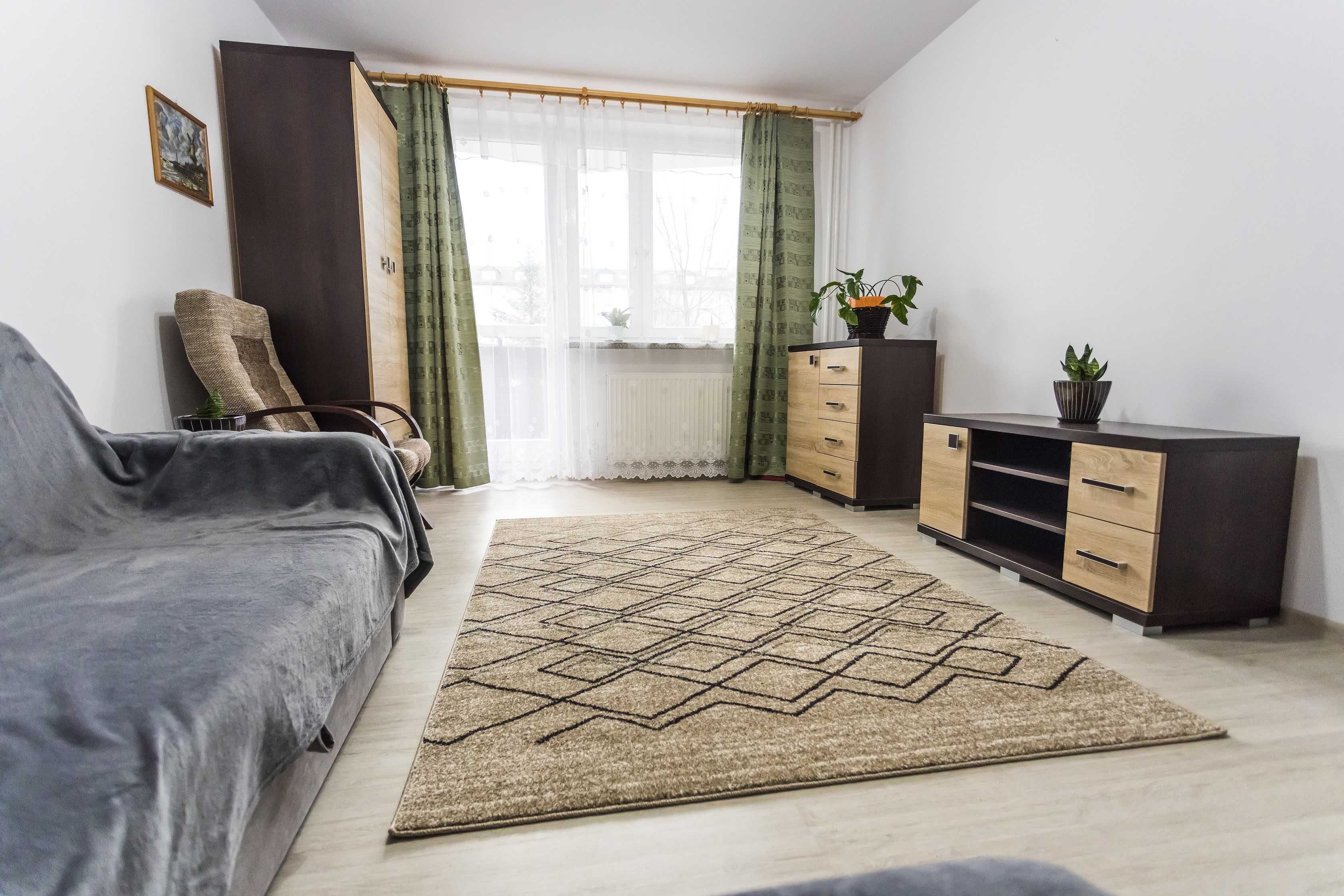 35м² Студиялық пәтер Гродзиск Мазовецкиде, Бірінші қабат, Балкон және жертөле