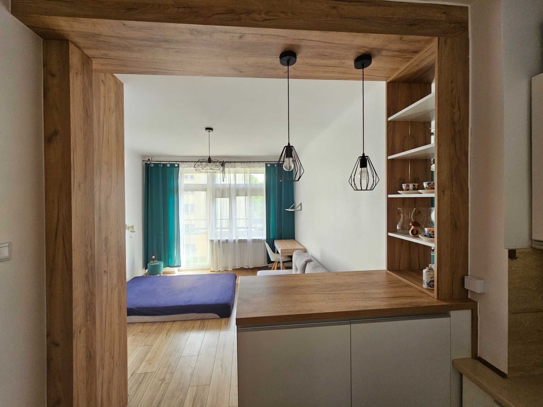 Cozy 22m2 Studio Apartment with Balcony in Białystok City Center