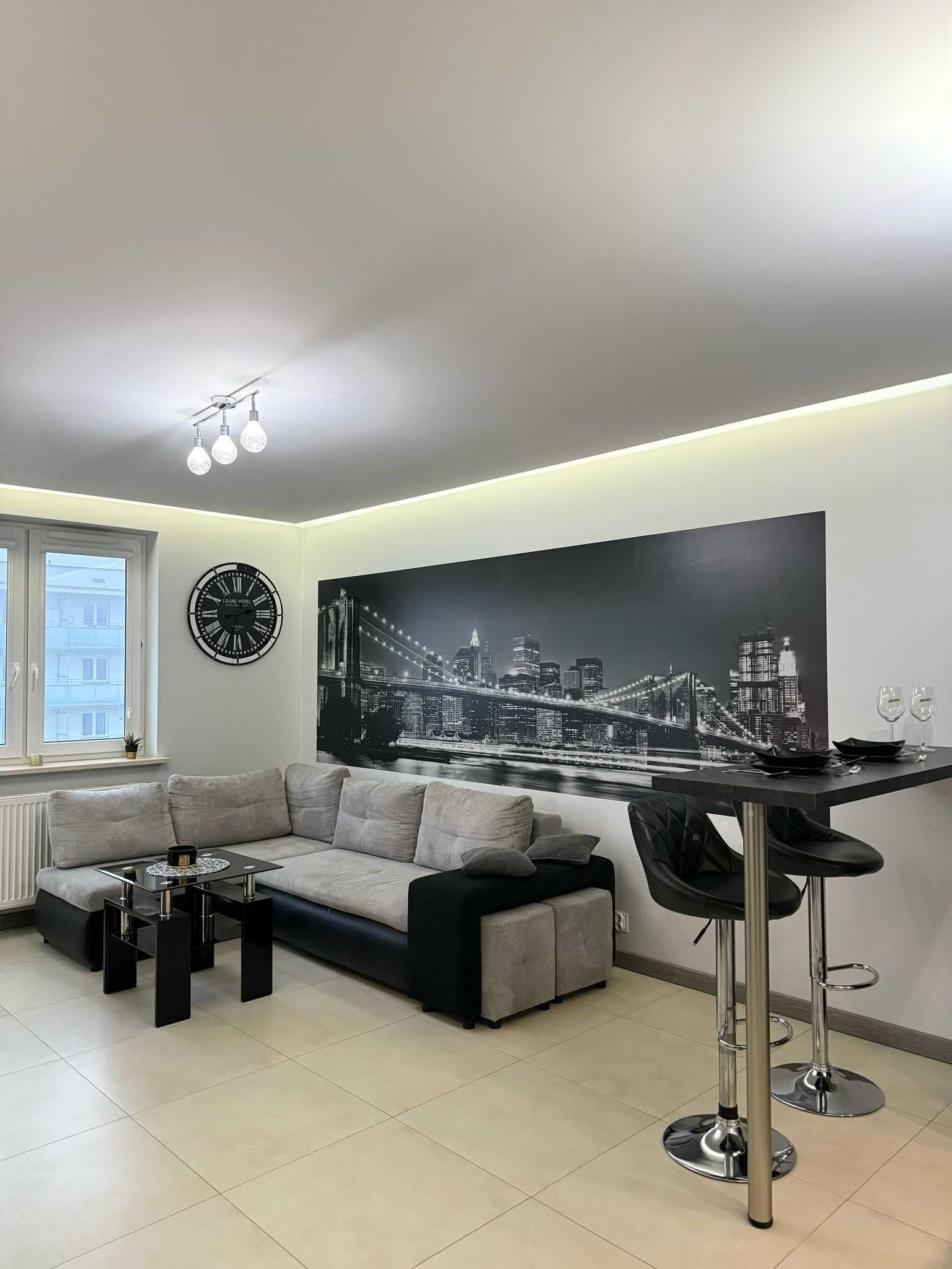 Compact 2-Room Apartment in Białystok with Modern Design