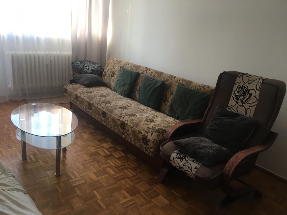 Two-room apartment with balcony near public transport
