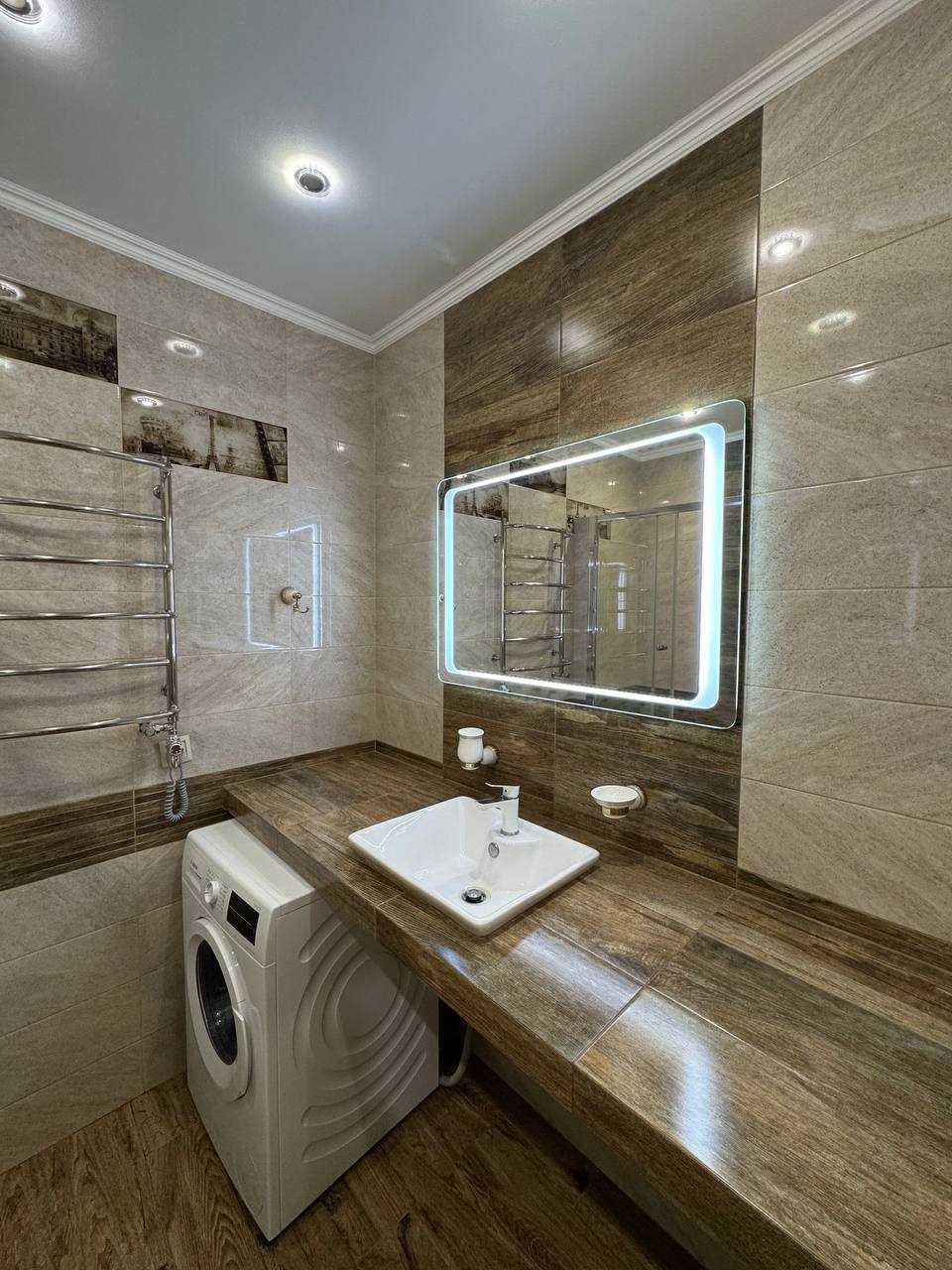 Rent 2-room apartment on Zaliznychna St., Veselka Residential Complex, 72 sq.m.