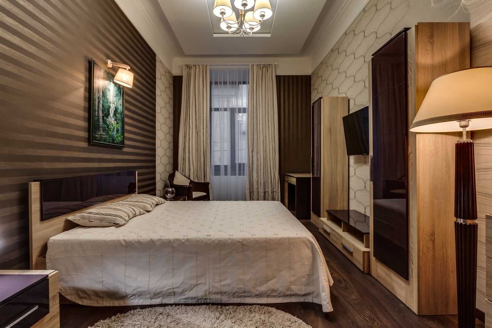 Two-room apartment in city center with designer renovation