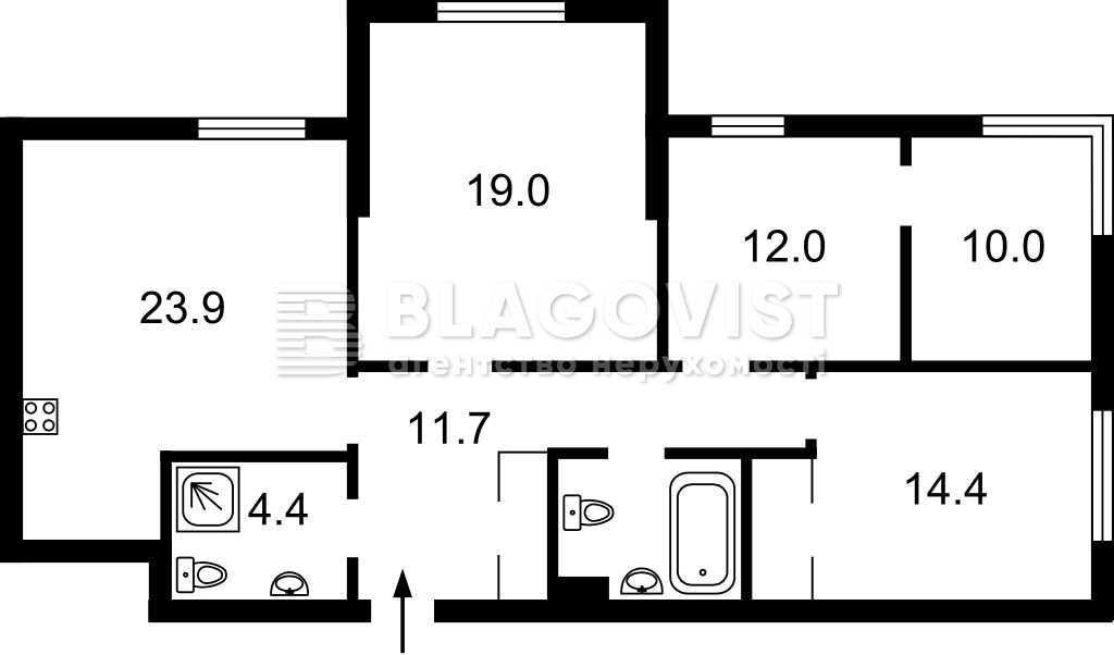Exclusive Apartment with Designer Renovation in Light Tones