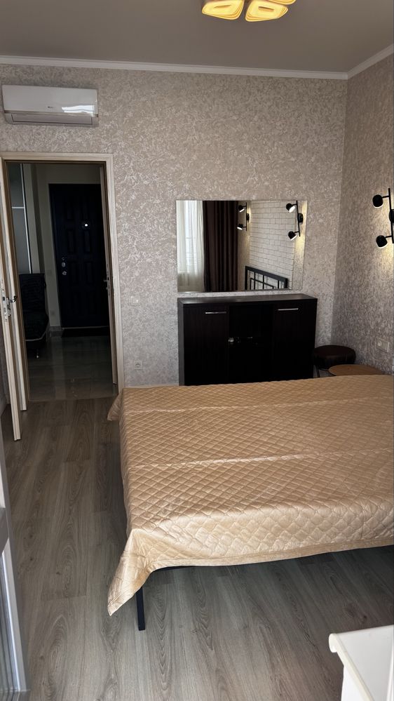 2-Room Apartment with Sea and Park View on Kamanina