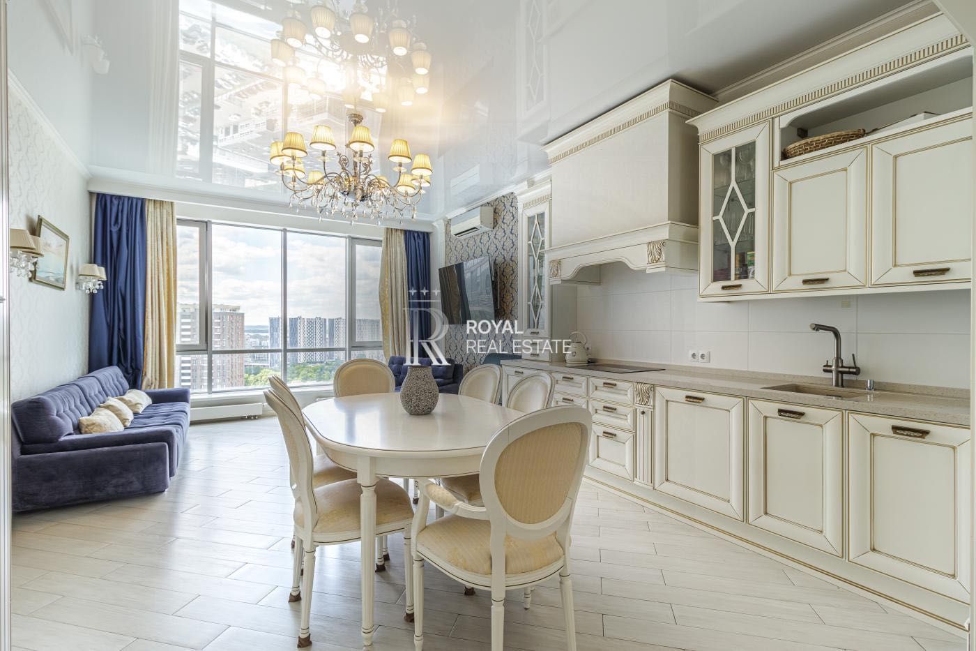 Luxurious 3-Room Apartment in River Stone Complex with Premium Features