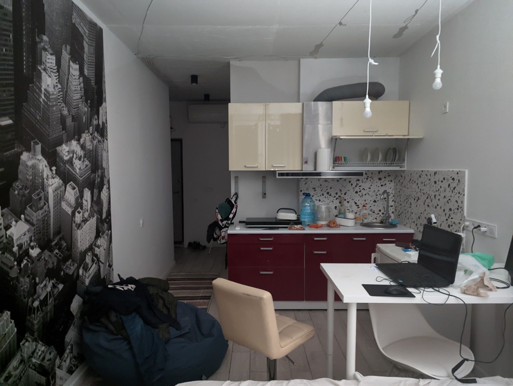 Spacious Apartment in Holosiivskyi District with Panoramic City View