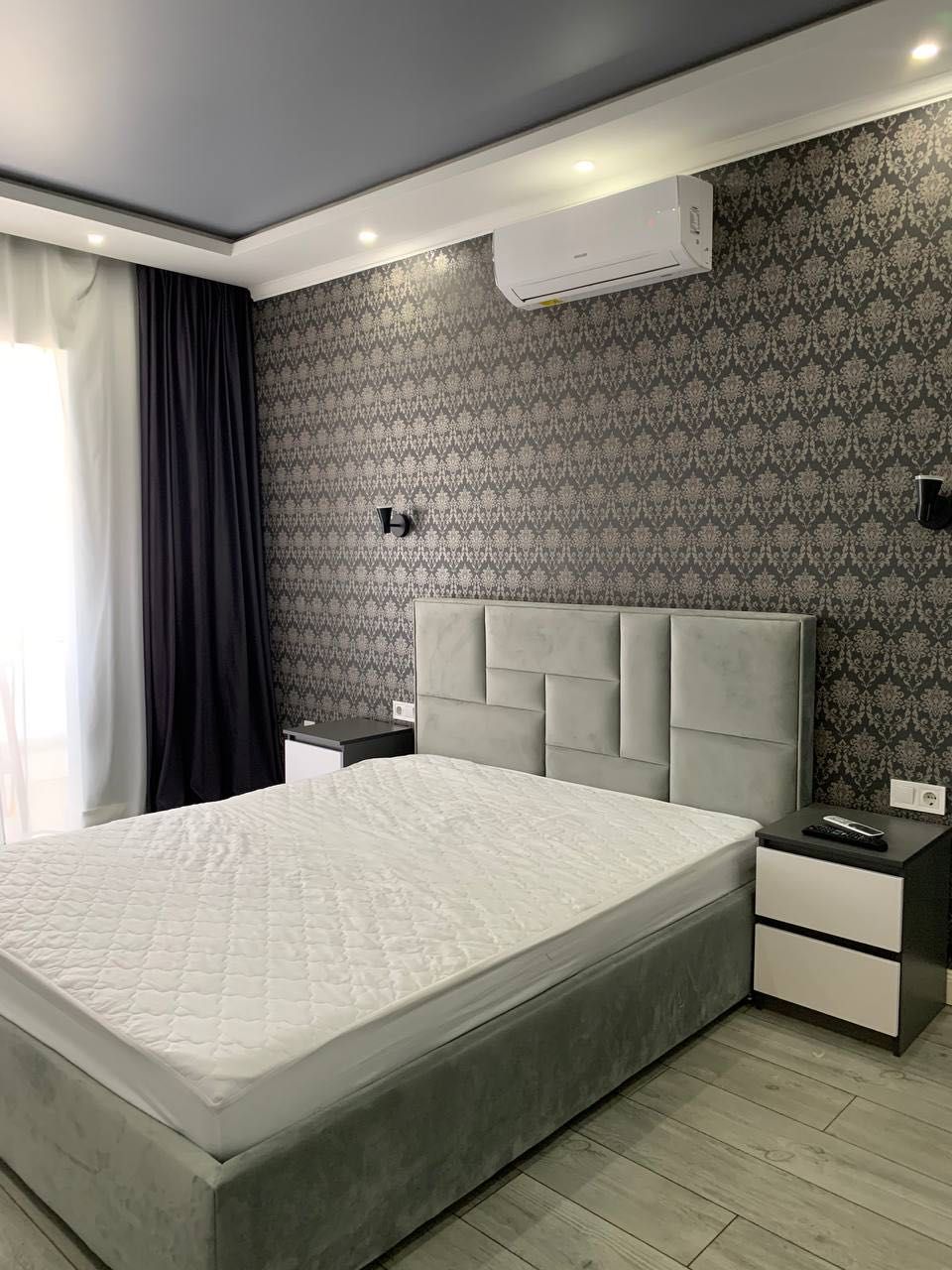 Spacious 2-room apartment with kitchen studio in city center