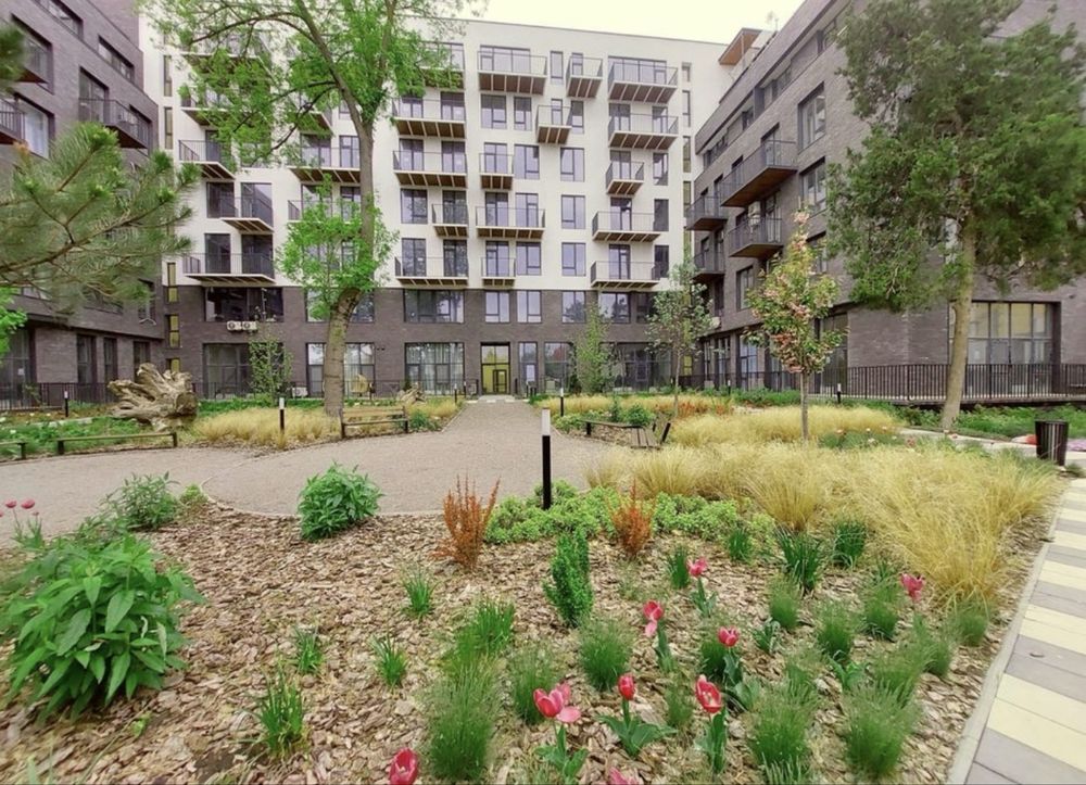 Euro-style 2-room apartment with terrace in Prostir residential complex
