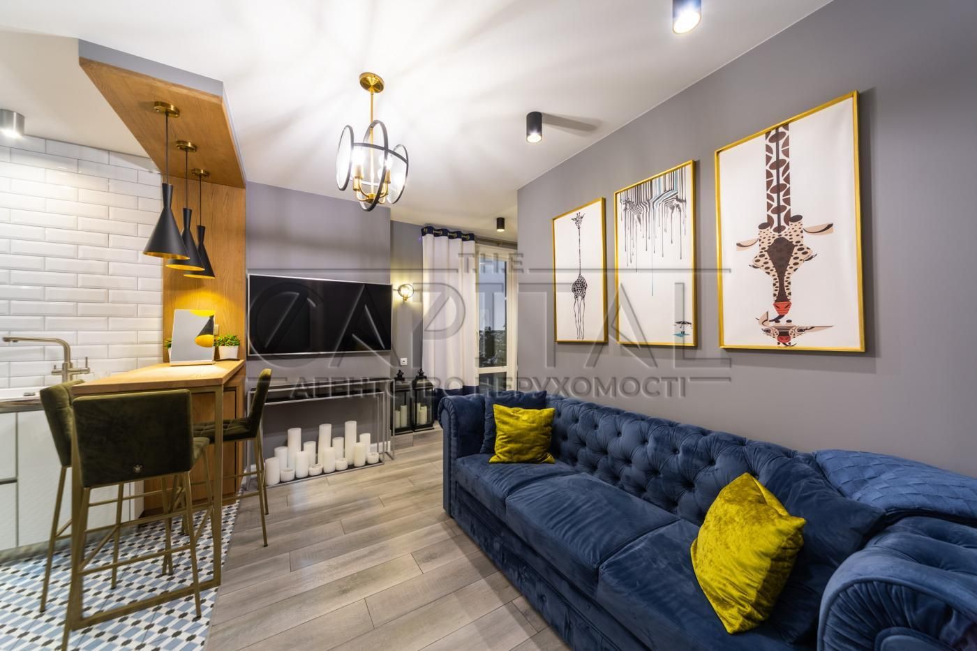 Эксклюзивная 2-комнатная квартира с террасой 24 м² в ЖК Venice, Теремки 2