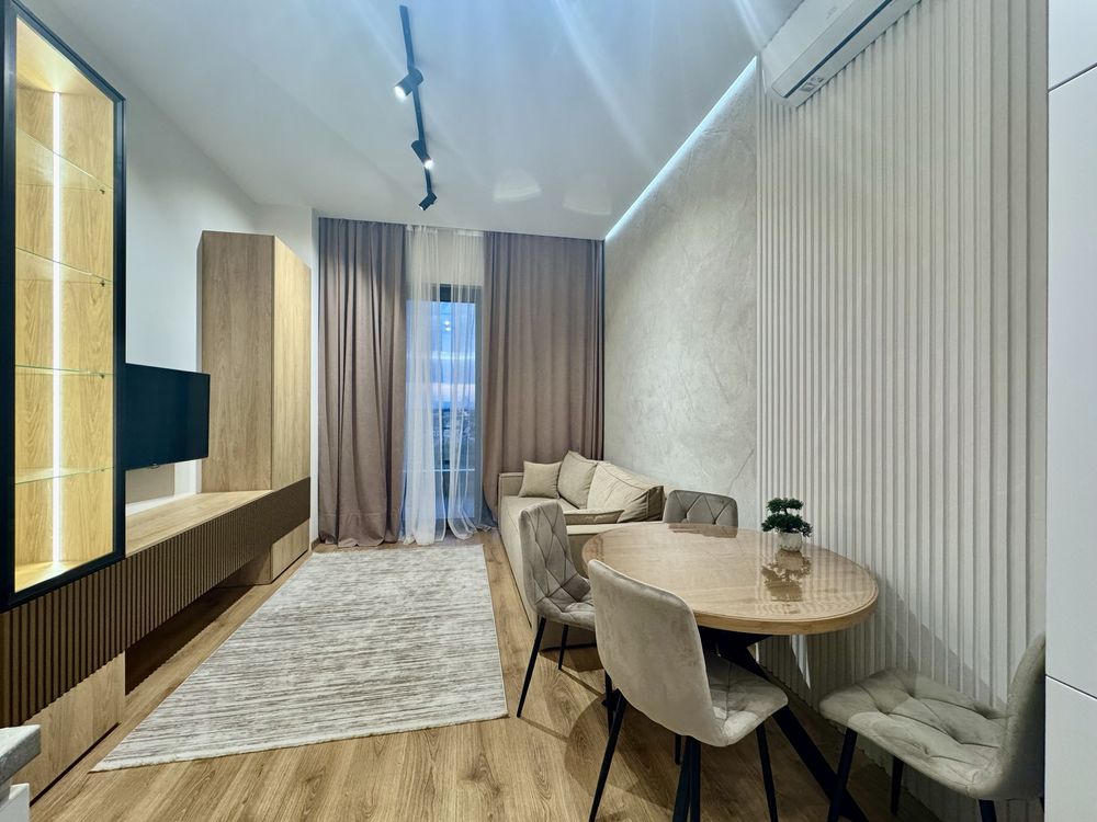 1.5-room apartment with terrace in Park Land residential complex
