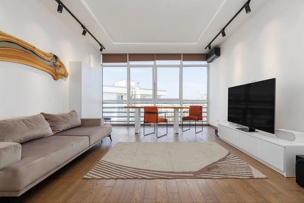 2-Room Apartment with Terrace and Balcony in New Building