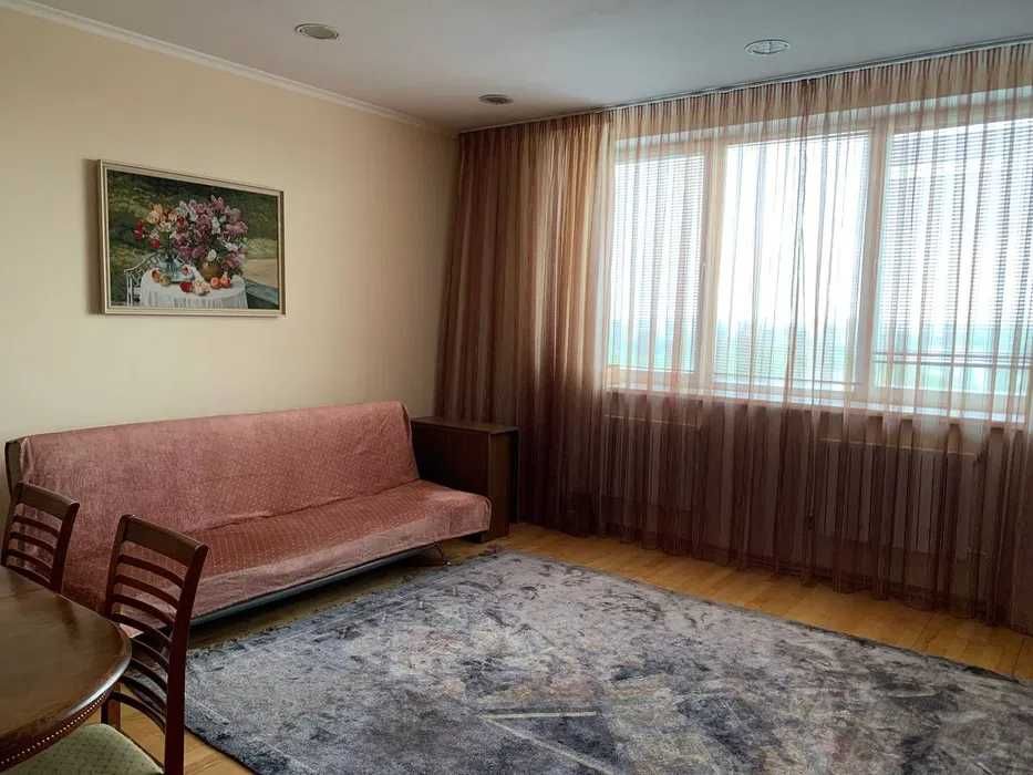 2 бөлмелі пәтер «Klassicheskiy» кешенінде, 75 м², 11 қабат, қаланың панорамалық көрінісі бар