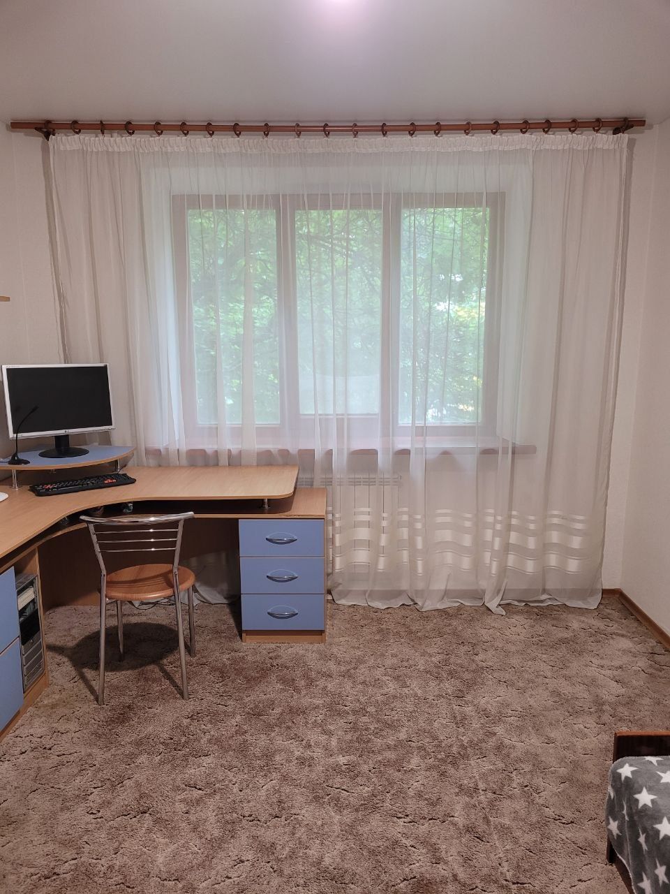 Furnished apartment with appliances and autonomous gas heating