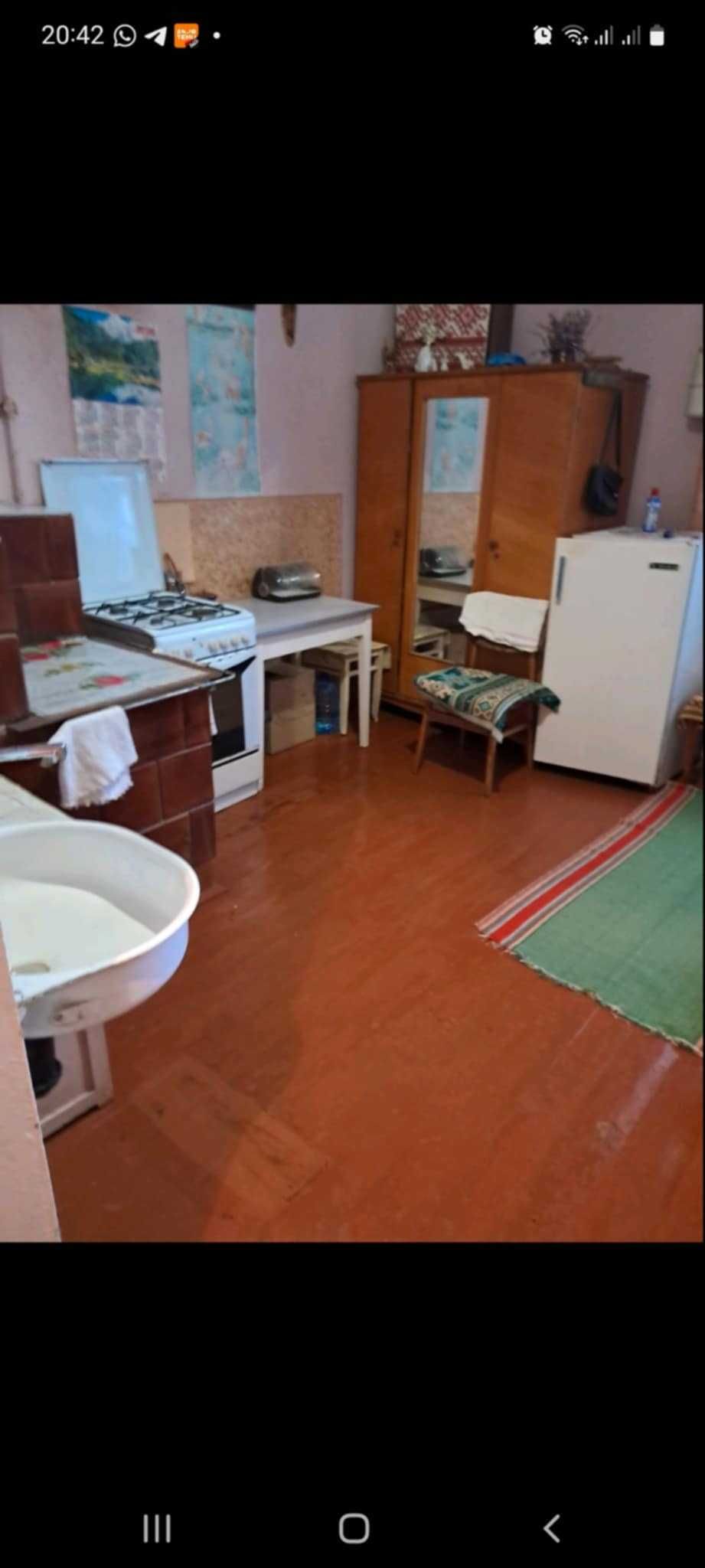 1-Room Apartment in City Center, 2nd Floor, Gas Heating