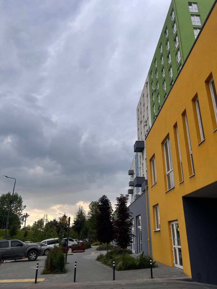 1-Room Stylish Apartment in New Building with Balcony