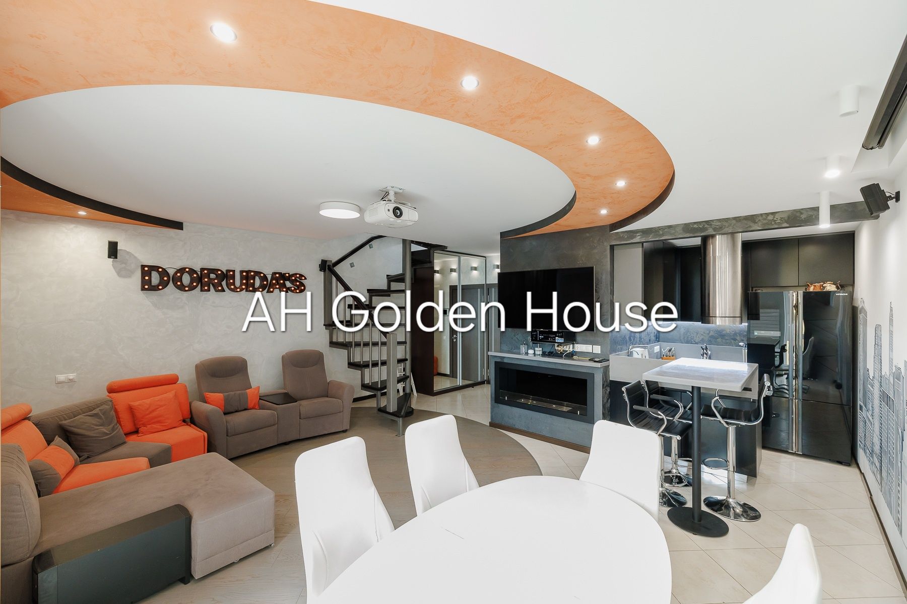 3-Room Duplex Apartment in Comfort Town Complex