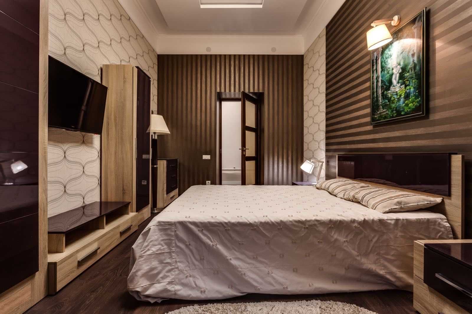 Two-room apartment in city center with designer renovation