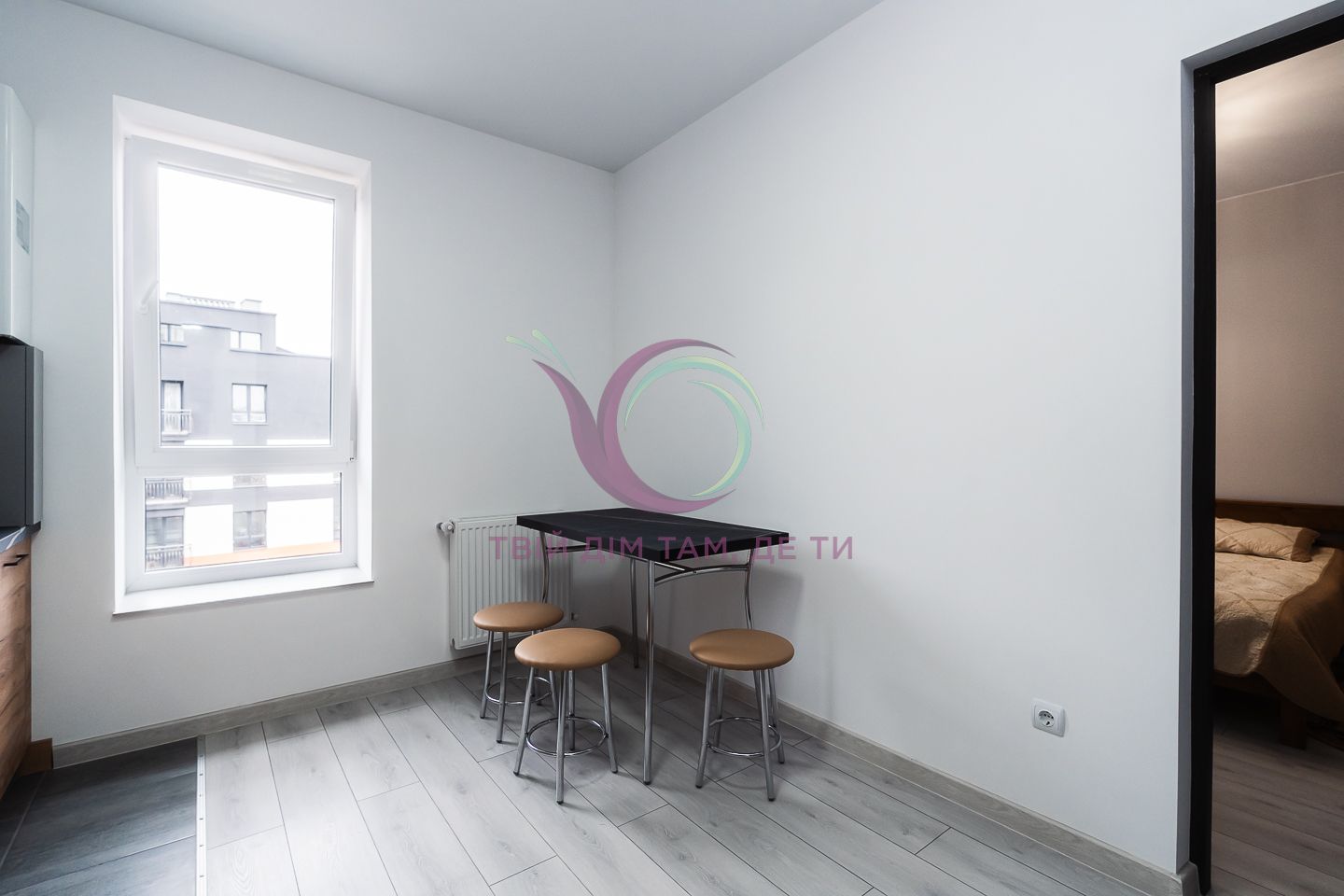 1-Bedroom Apartment with Panoramic Windows and Insulated Loggia