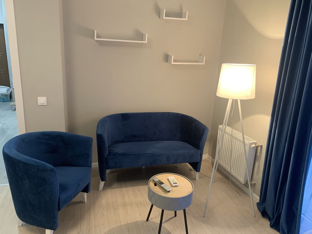 Spacious 1-Room Apartment with River View in Avangard Complex