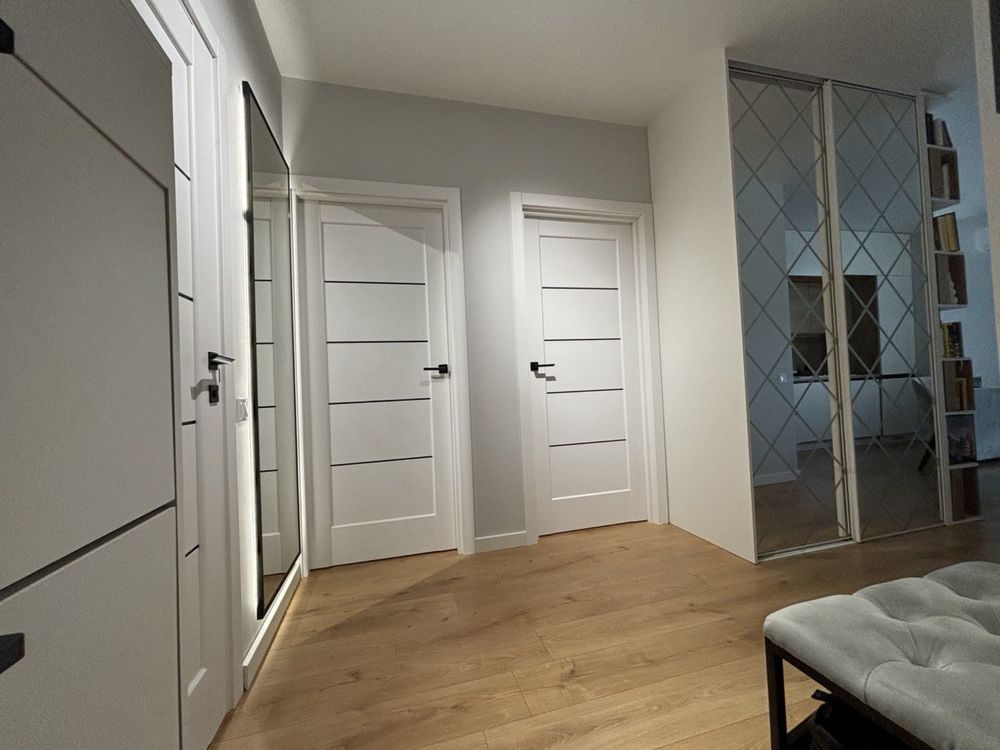 2-Room Apartment with Designer Interior, Balcony, and Modern Amenities