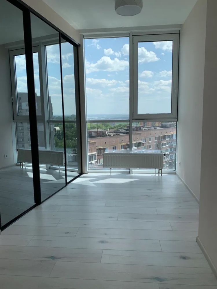 Comfort City Рыбинскийдегі қала көрінісі бар 2 бөлмелі пәтер