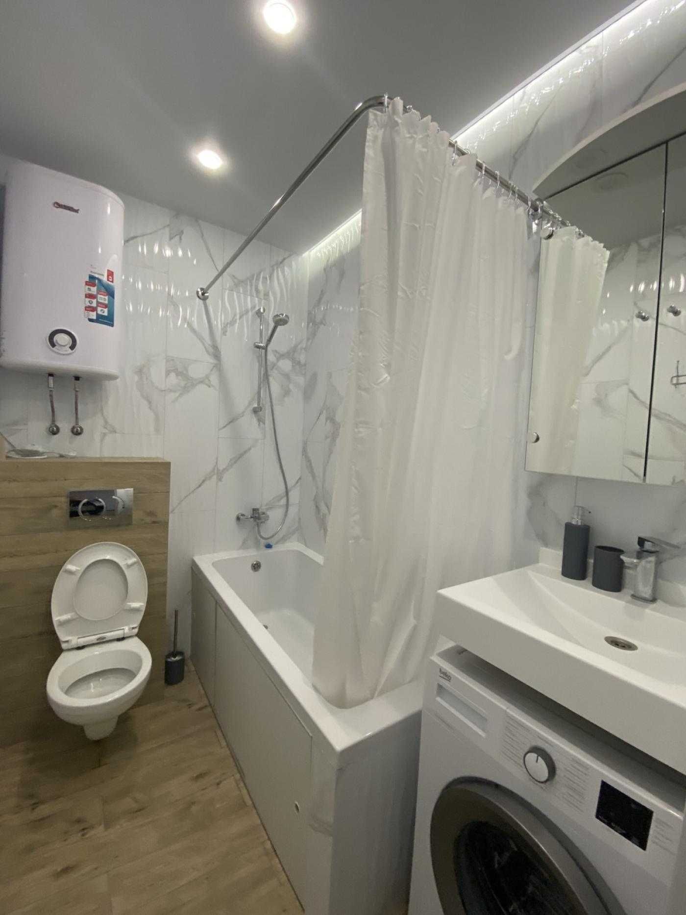 Cozy 1-Room Apartment near Syrets Metro, Pet-Friendly