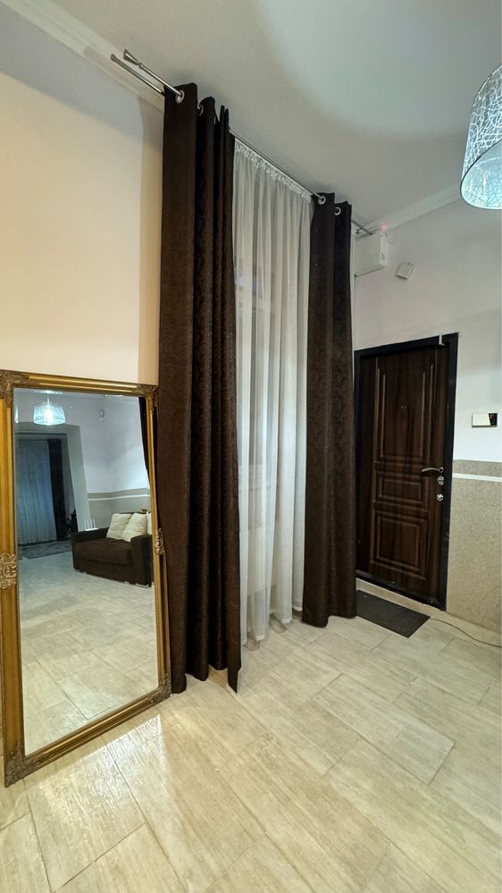 Spacious 1-bedroom apartment in central Lviv with modern design